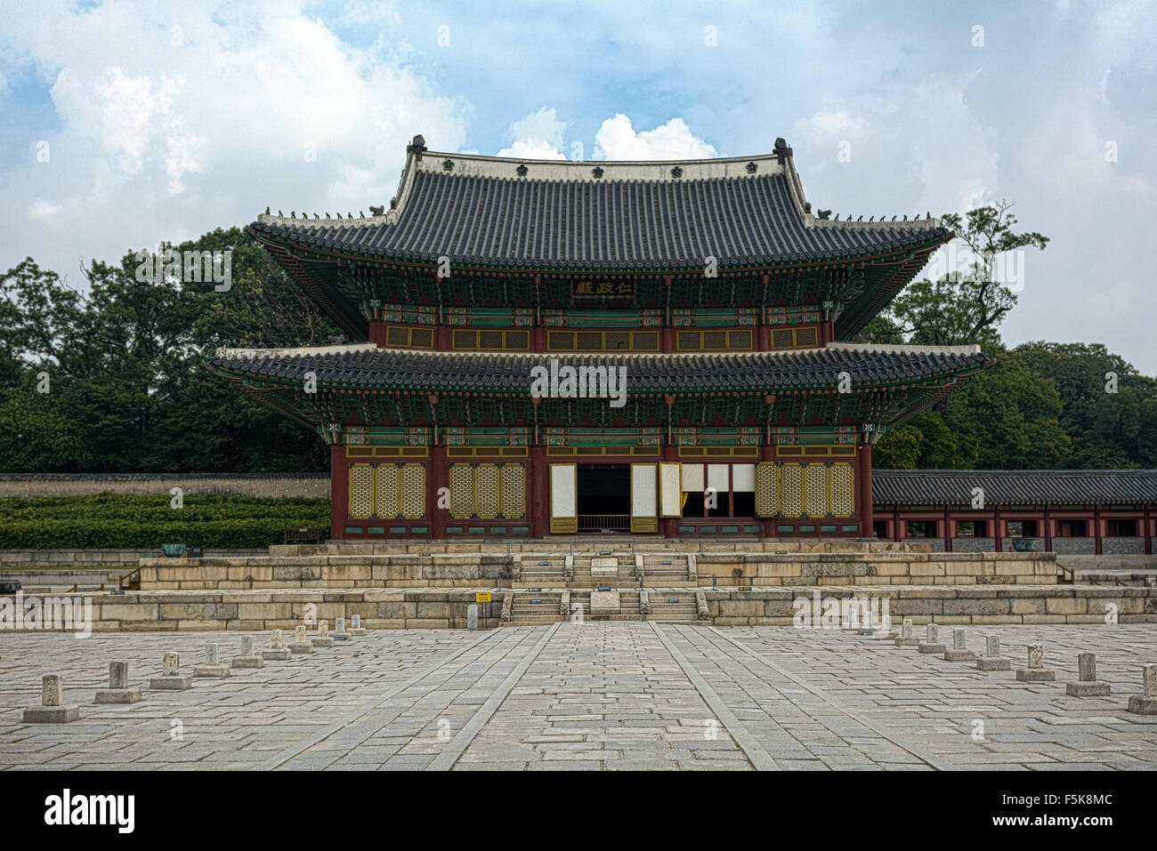 Changdeokgung Palace, Seoul South Korea Stock Photo
