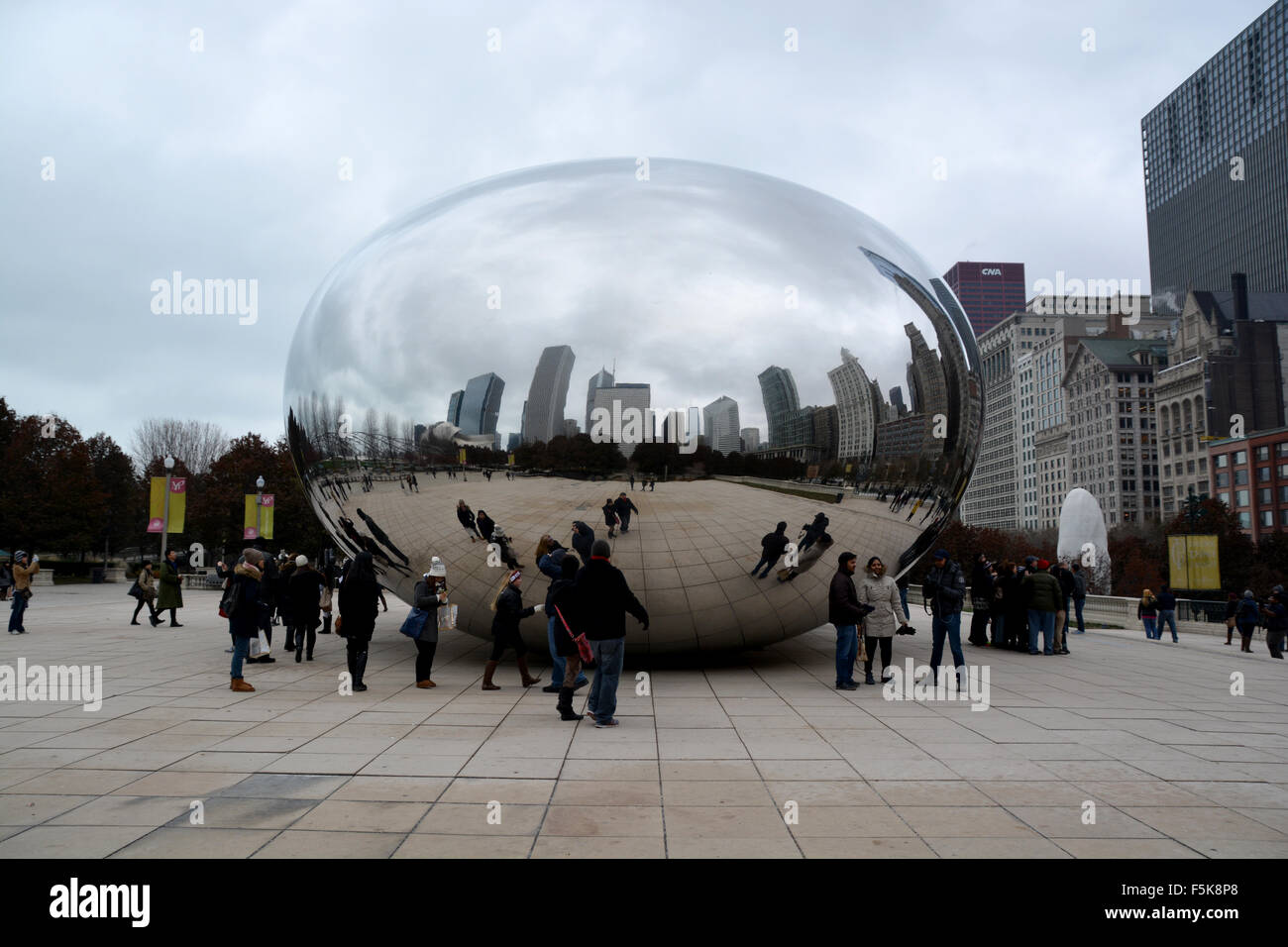 The Bean, Chicago, Illinois Stock Photo Alamy