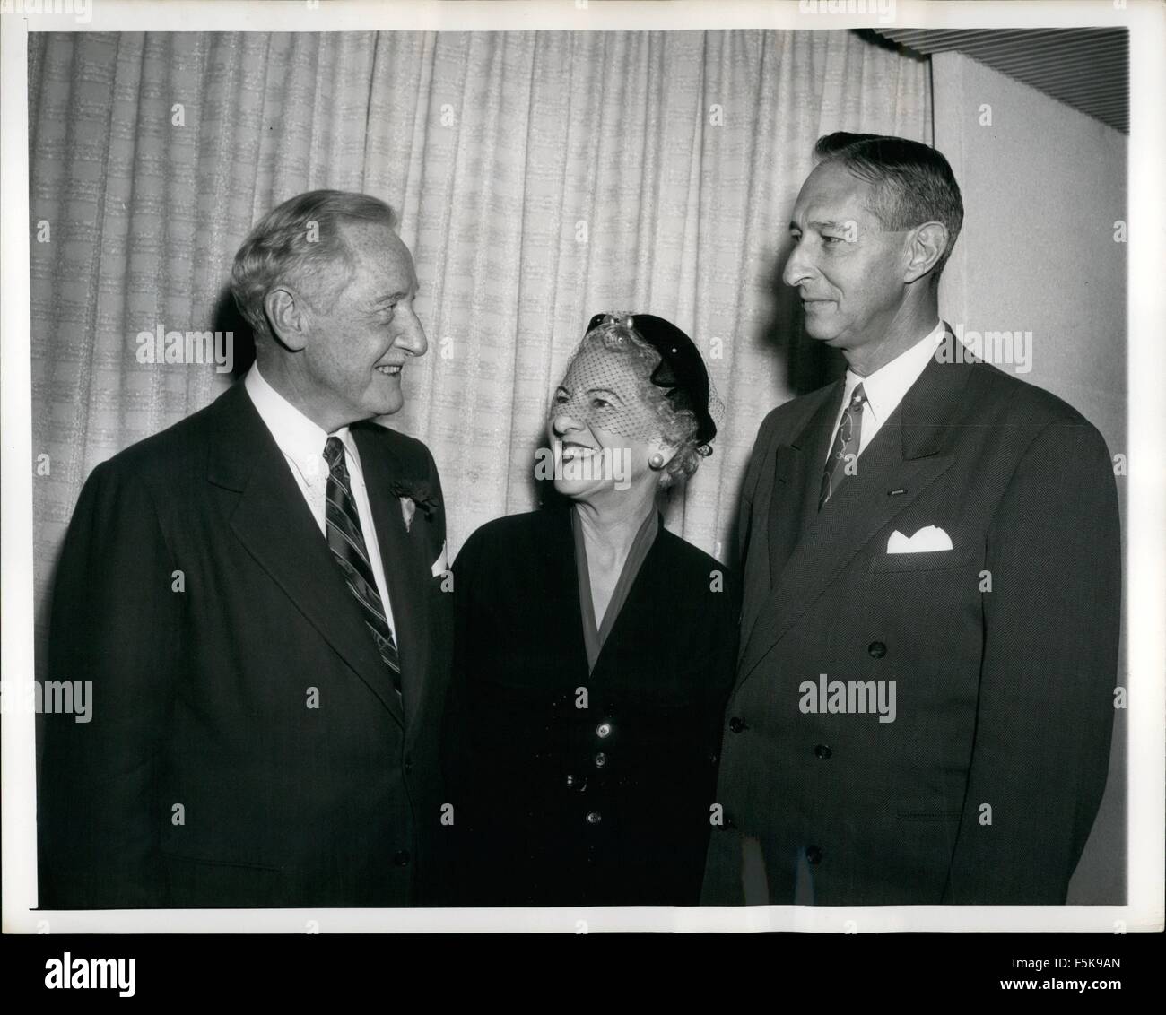 1968 New York, N.Y., Jan. 20 Harlow H. Curtice (left), President of