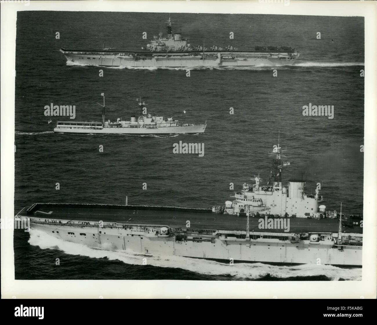 1968 - New lines of an old Navy Two of Britain newest carriers were ...