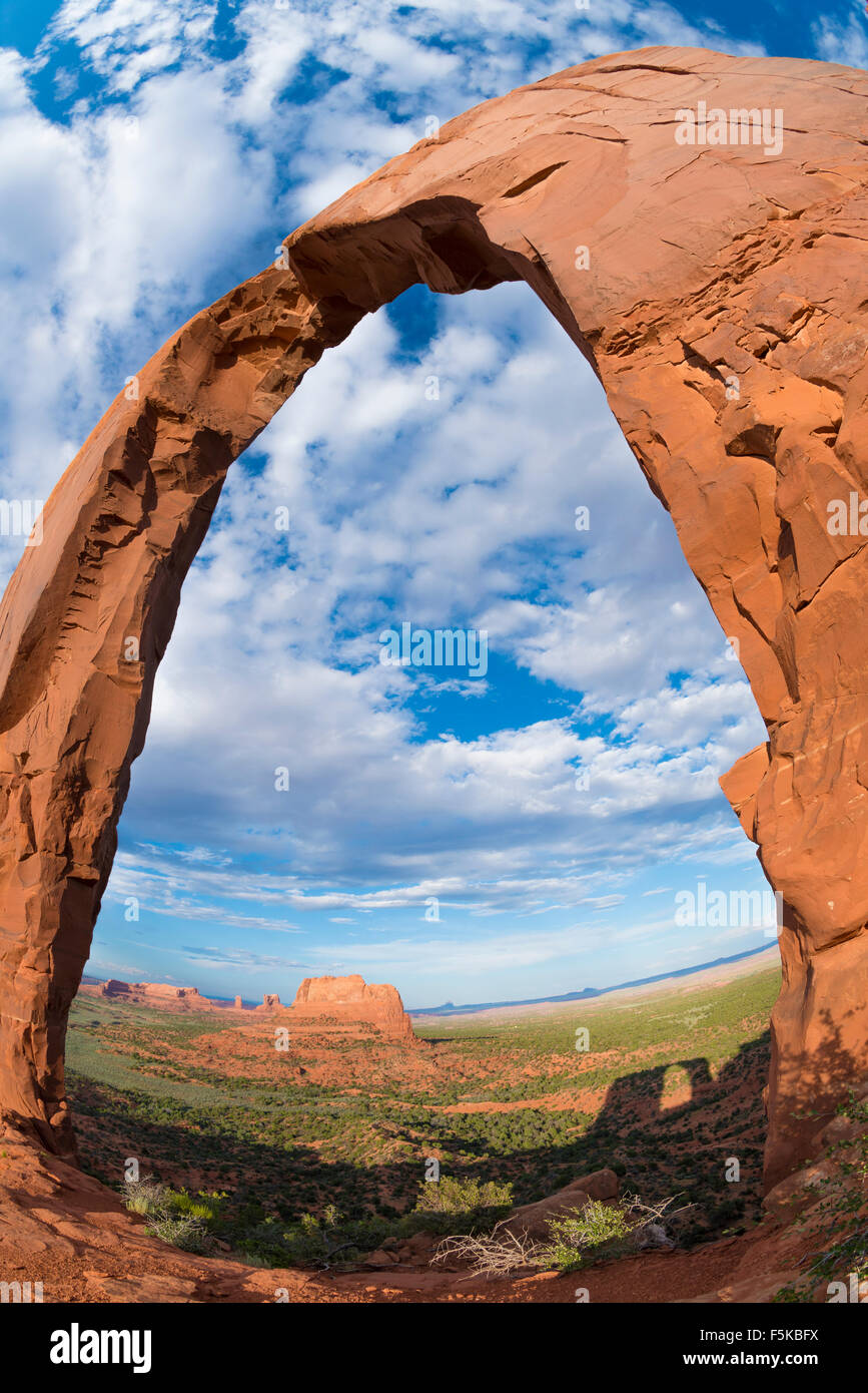 Royal, or Gregg Arch, Navajo Wildlands, Arizona Luckachukai Mountains Stock Photo