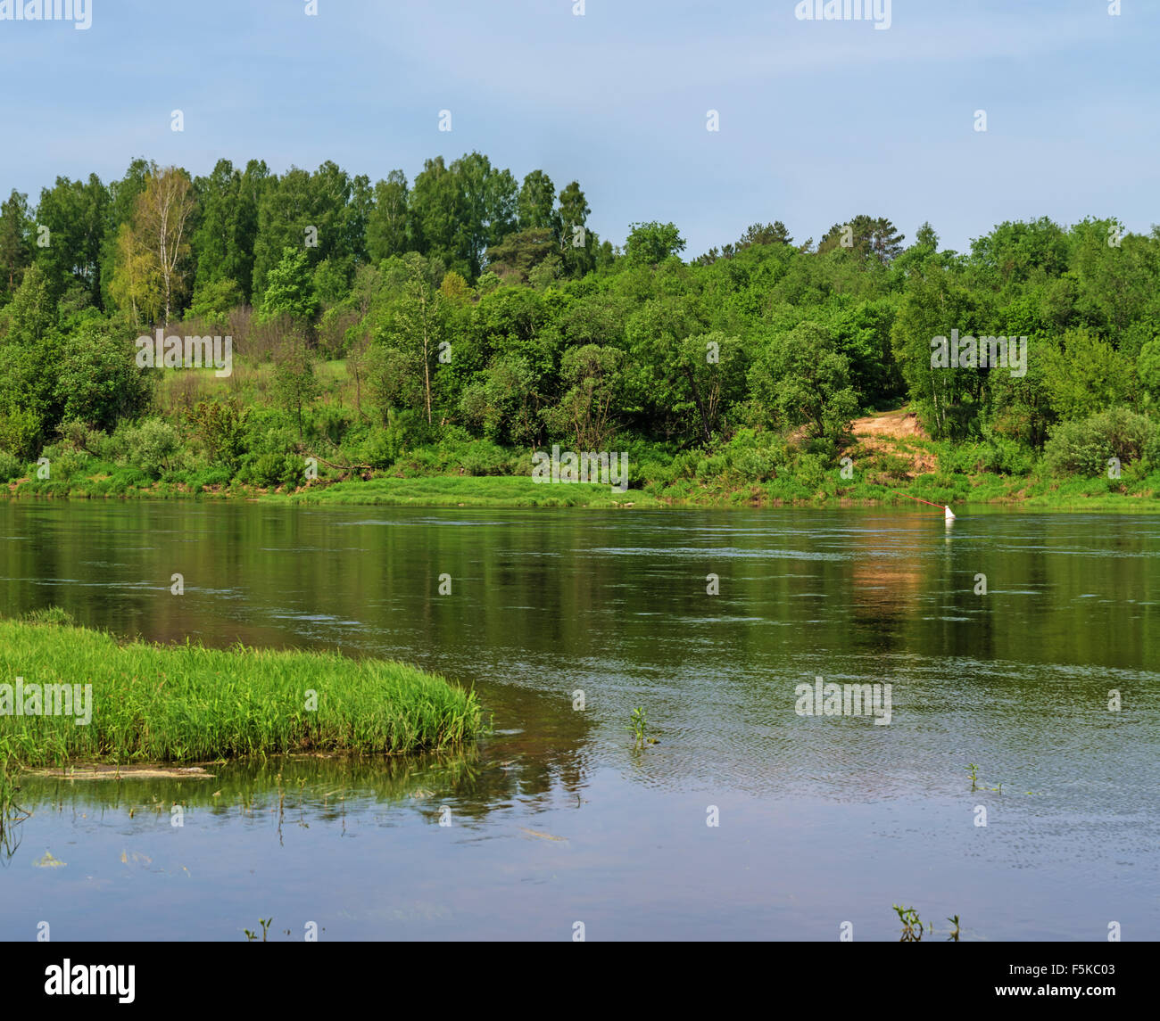 River Western ( Zapadnaja) Dvina landscape Stock Photo - Alamy