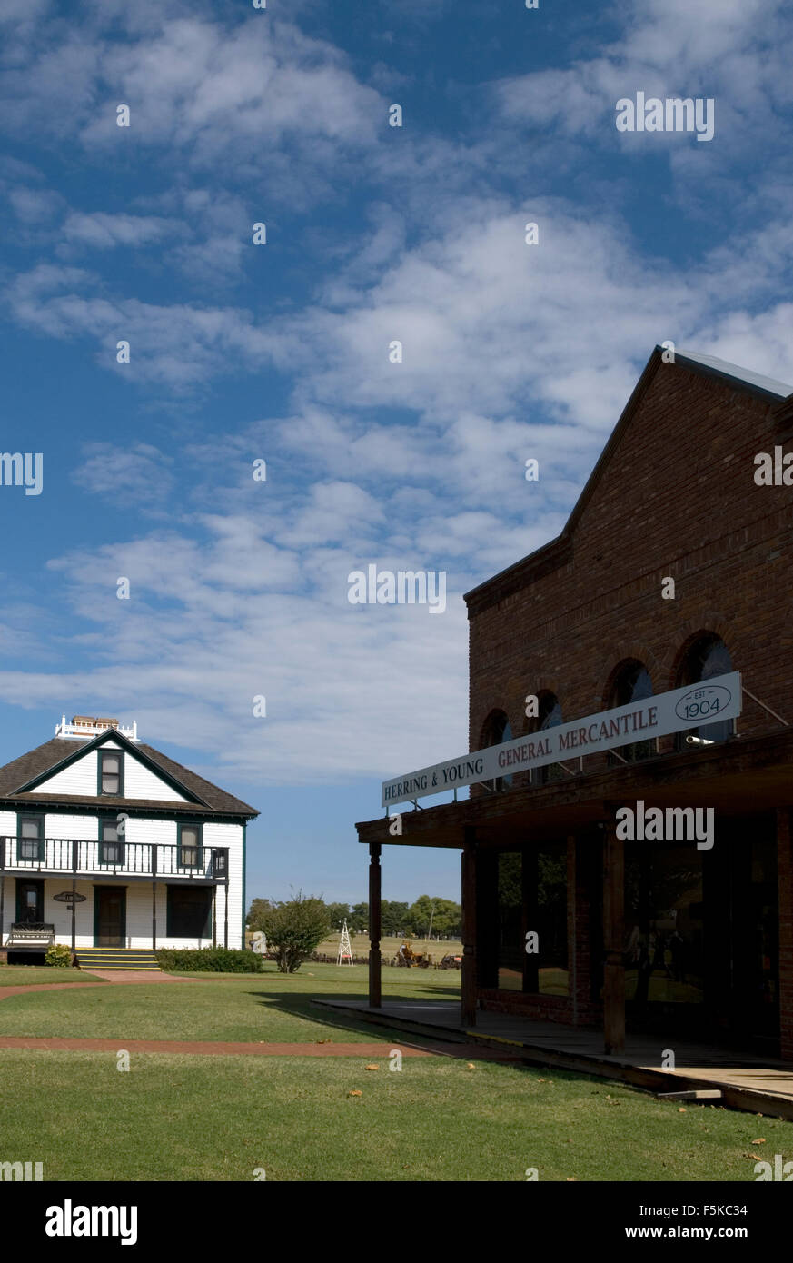 General mercantile store Old Town Elk City Oklahoma USA Stock Photo Alamy