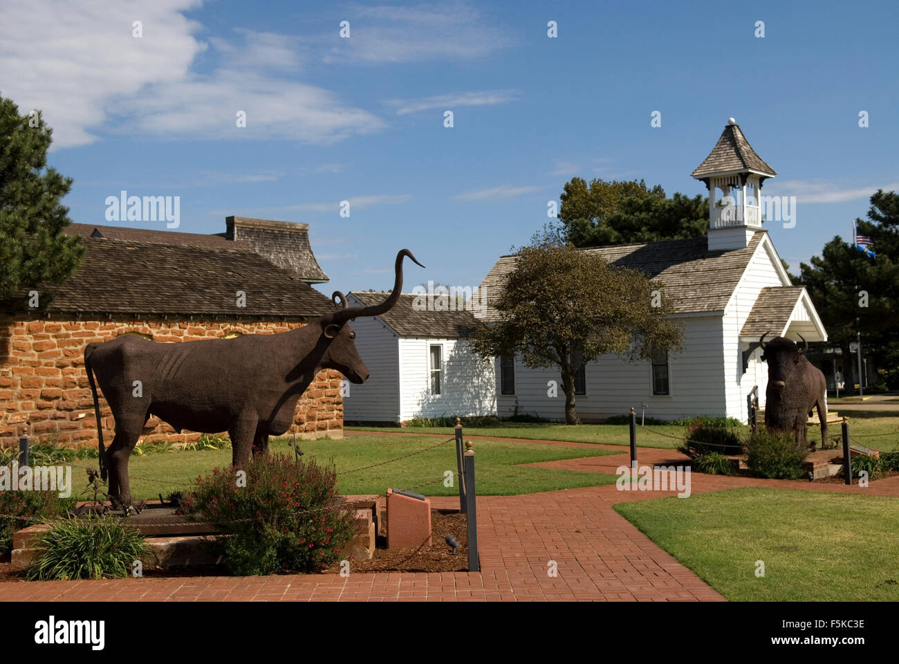 Old Town Museum Elk City Oklahoma USA Stock Photo Alamy