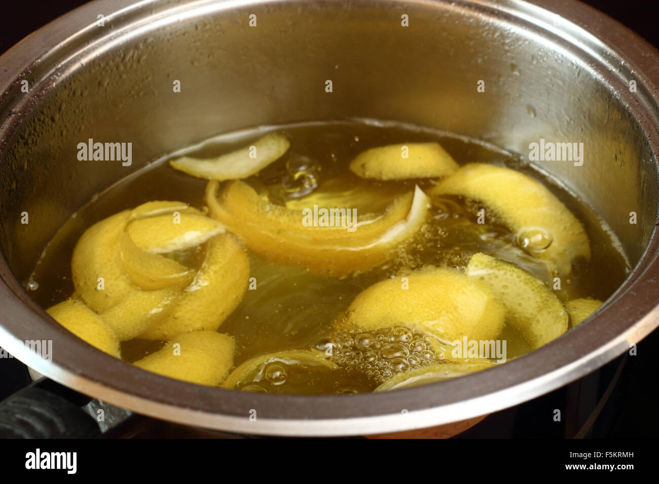 Candied Lemon Zest Cooking. Series Stock Photo Alamy