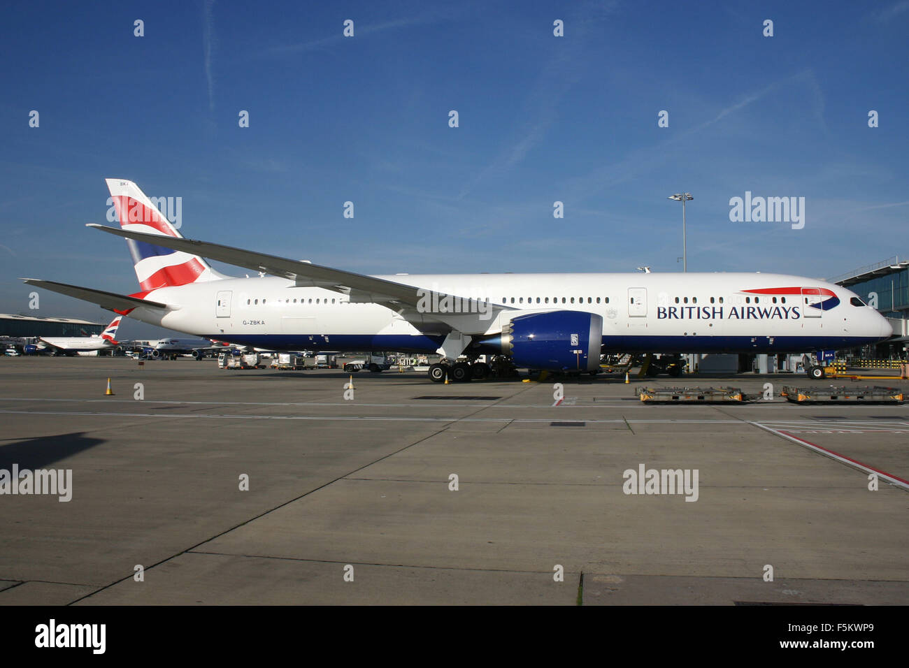 BA BRITSH AIRWAYS 787 900 DREAMLINER Stock Photo