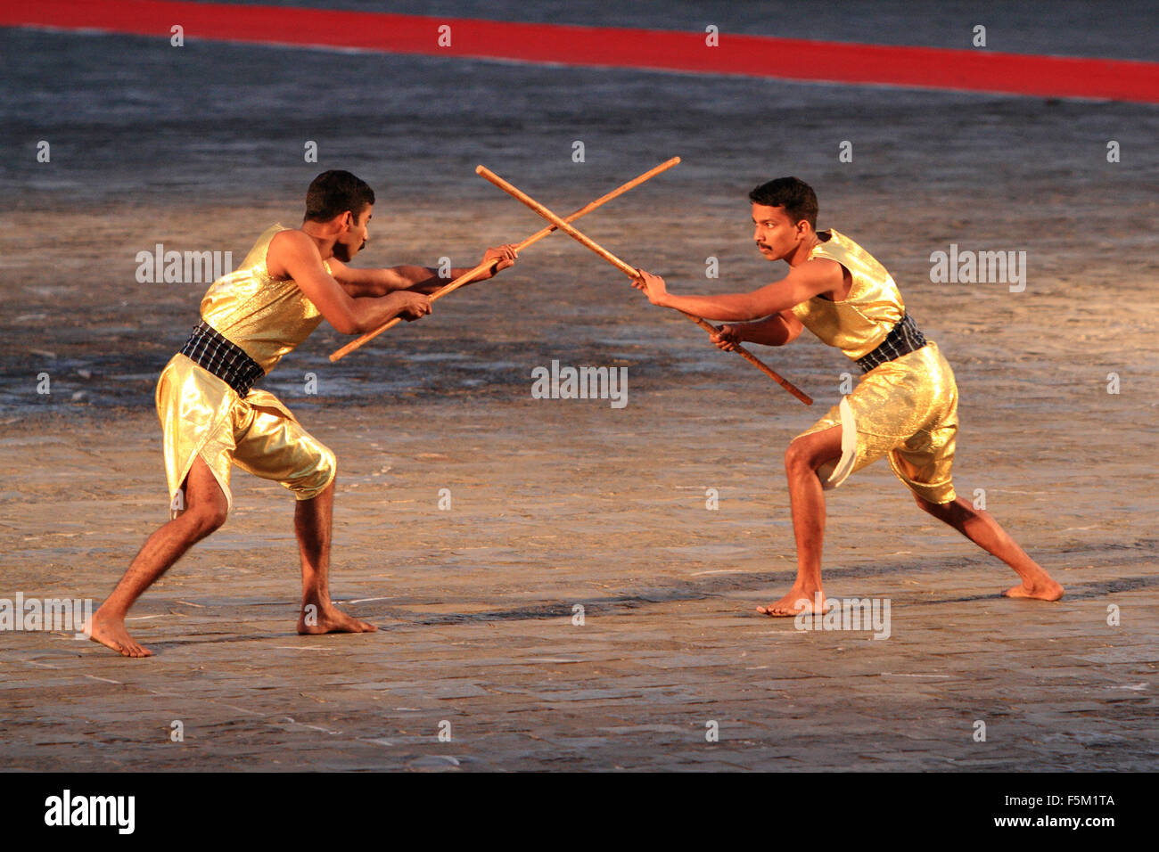 Stick Fighting (Silambam) Action Editorial Stock Image - Image of  recreation, championship: 9563339