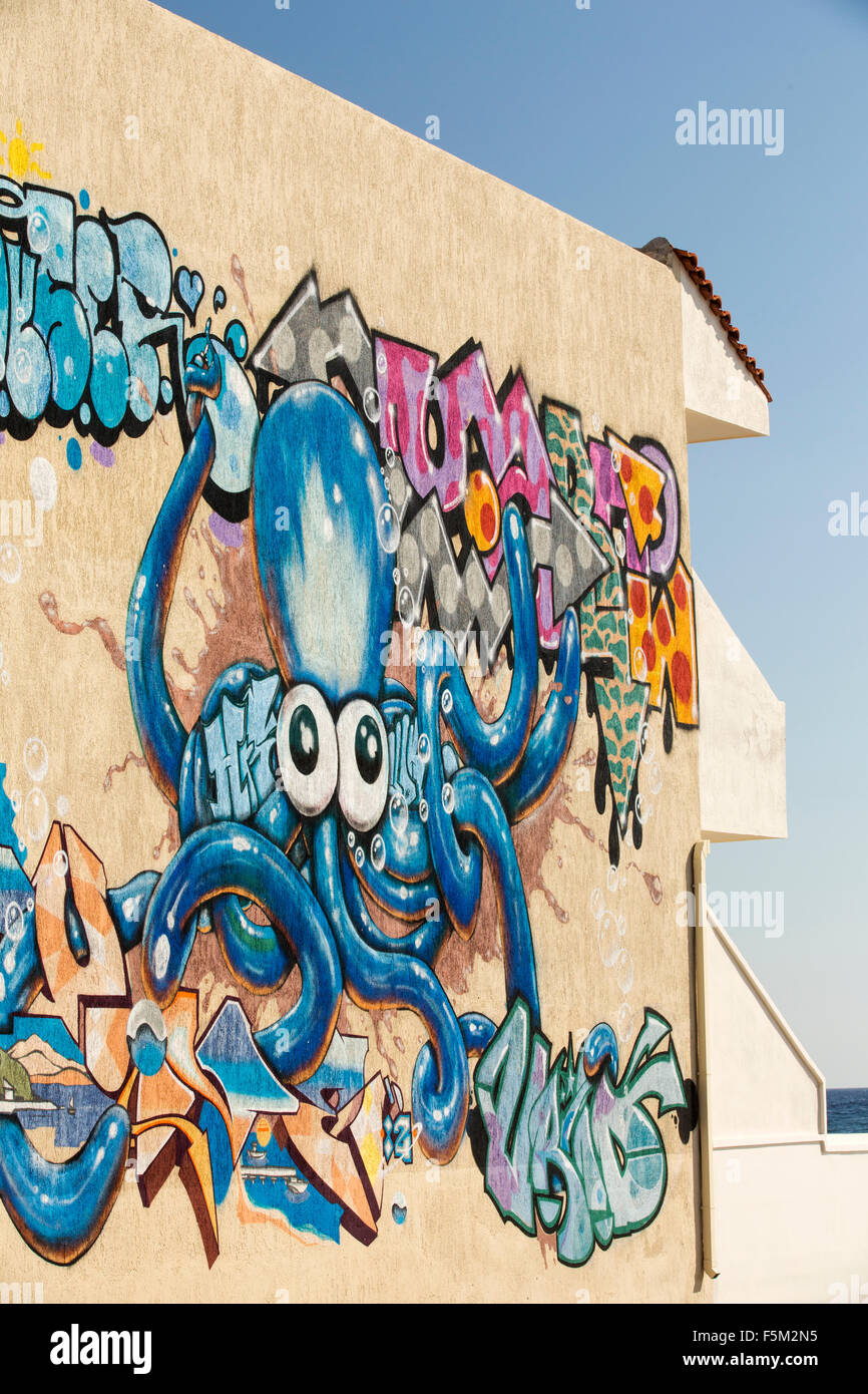 Octopus wall mural hires stock photography and images Alamy