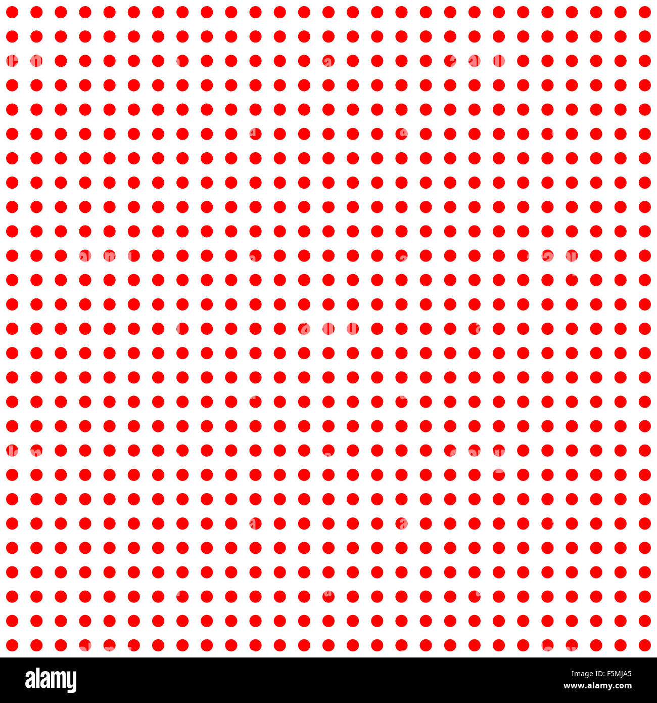 Red Dots on White Background Large Seamless Pattern Stock Photo Alamy