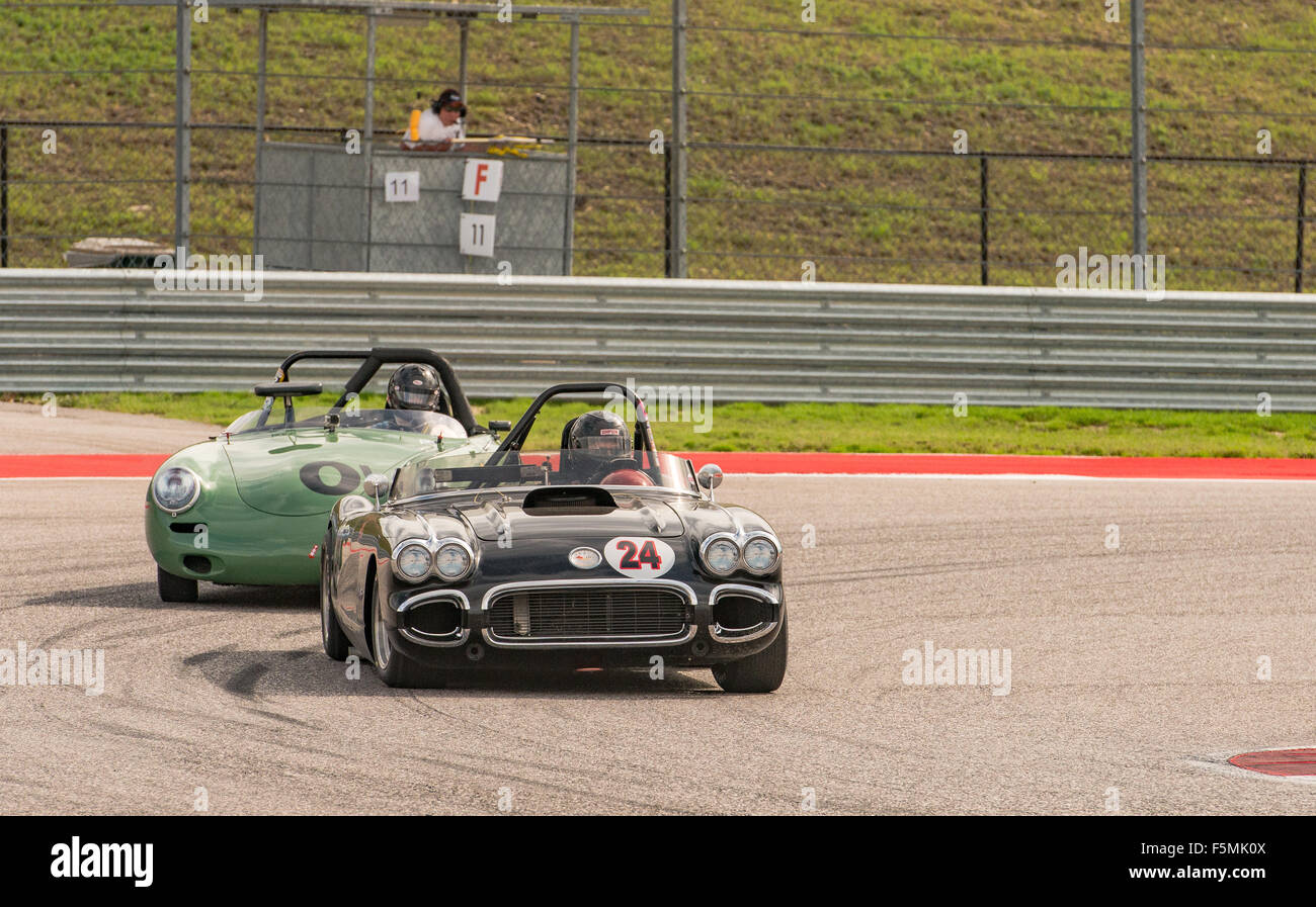 Sportscar Vintage National Championship race at Circuit of the Americas
