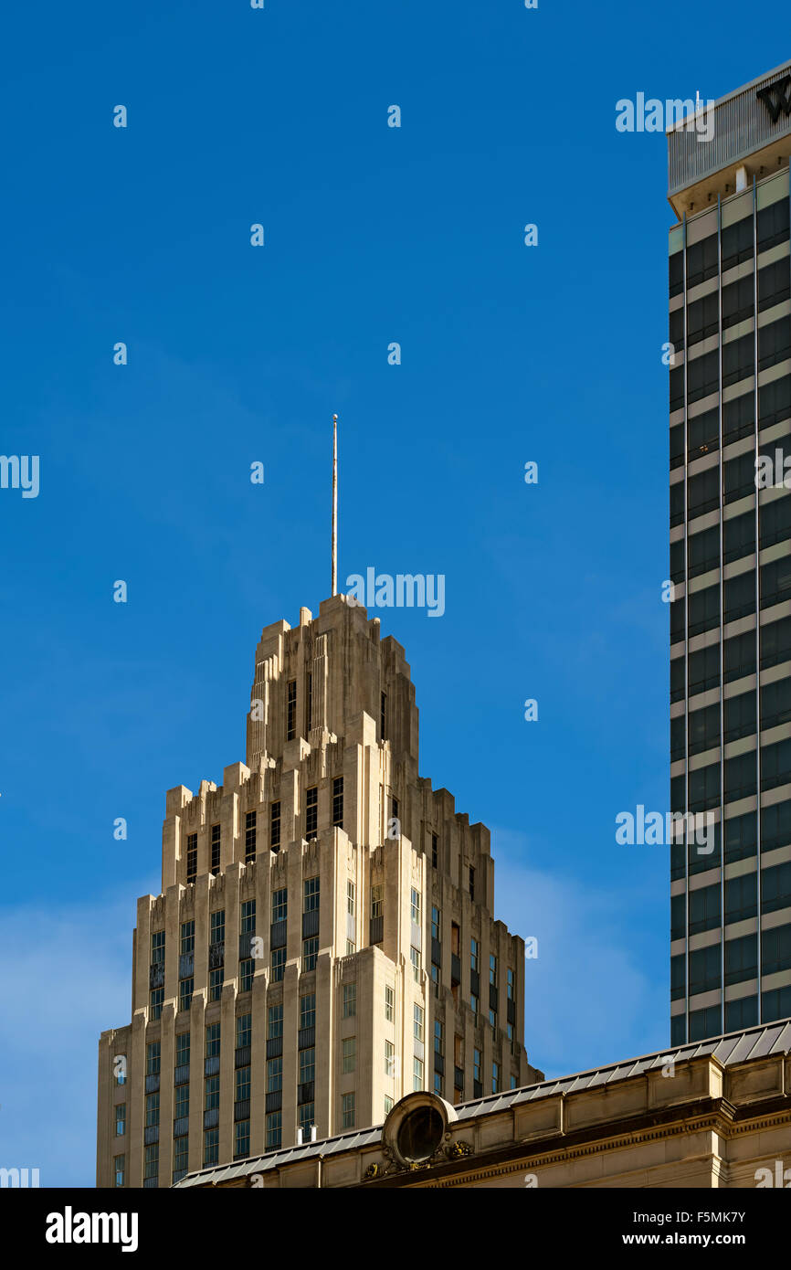 Historic Reynolds building. Kimpton Cardinal Hotel. Downtown Winston Salem, NC. historic