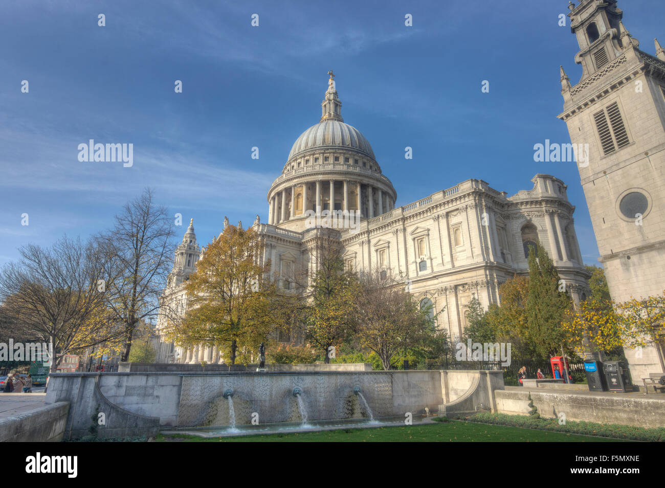 St Paul's Cathedral,  London.   London Church Stock Photo