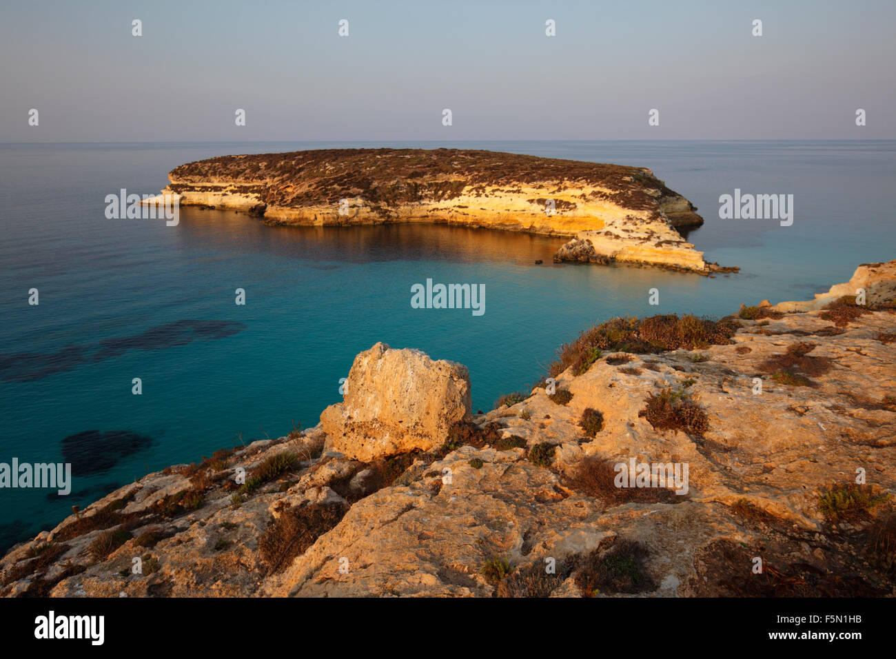 Island of Rabbits in Lampedusa, Sicily, Italy Stock Photo - Alamy