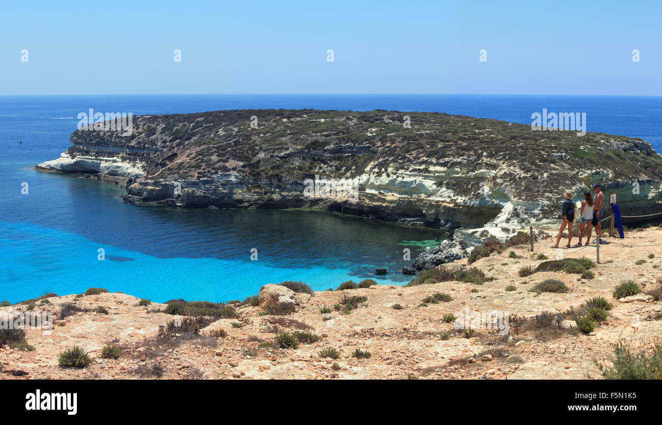 Island of Rabbits in Lampedusa, Sicily, Italy Stock Photo - Alamy