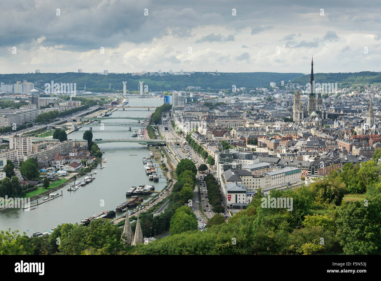 Rouen old town hi-res stock photography and images - Alamy