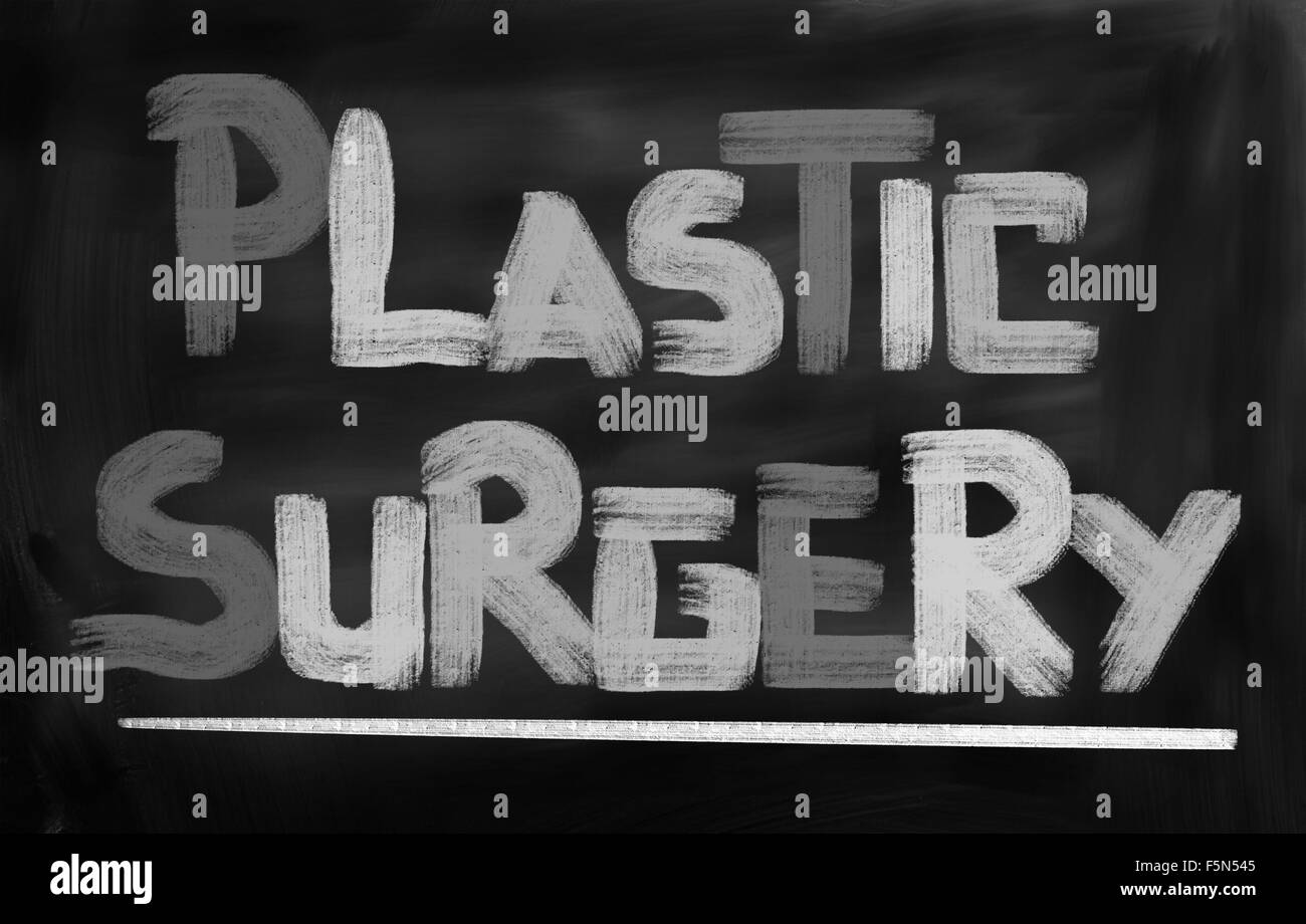 Plastic Surgery Concept Stock Photo
