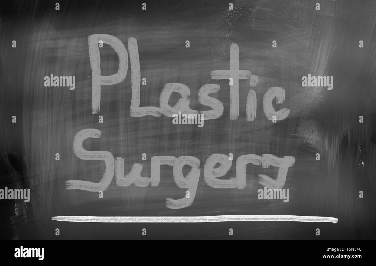 Plastic Surgery Concept Stock Photo
