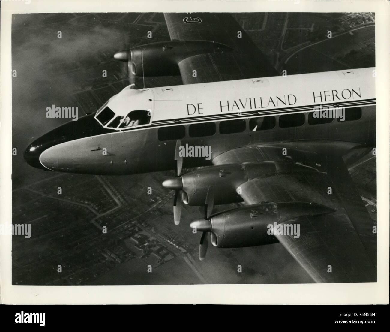 1962 Heron Shows Her Feathers For added safety, feathering propellers