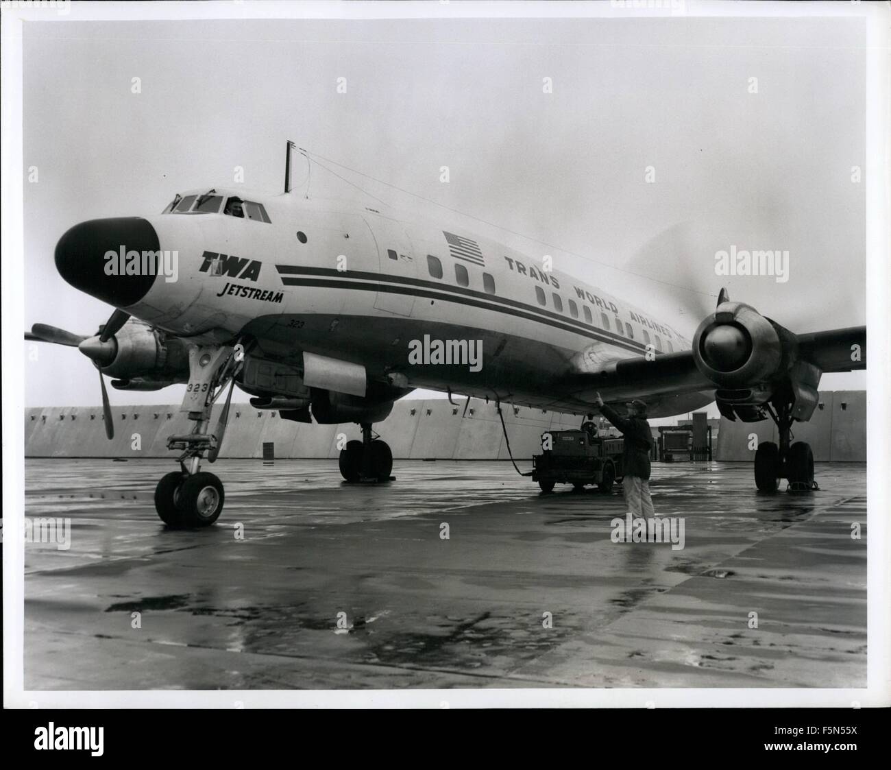 1962 Idlewild Airport, N.Y., TWA maintenance foreman Anthony