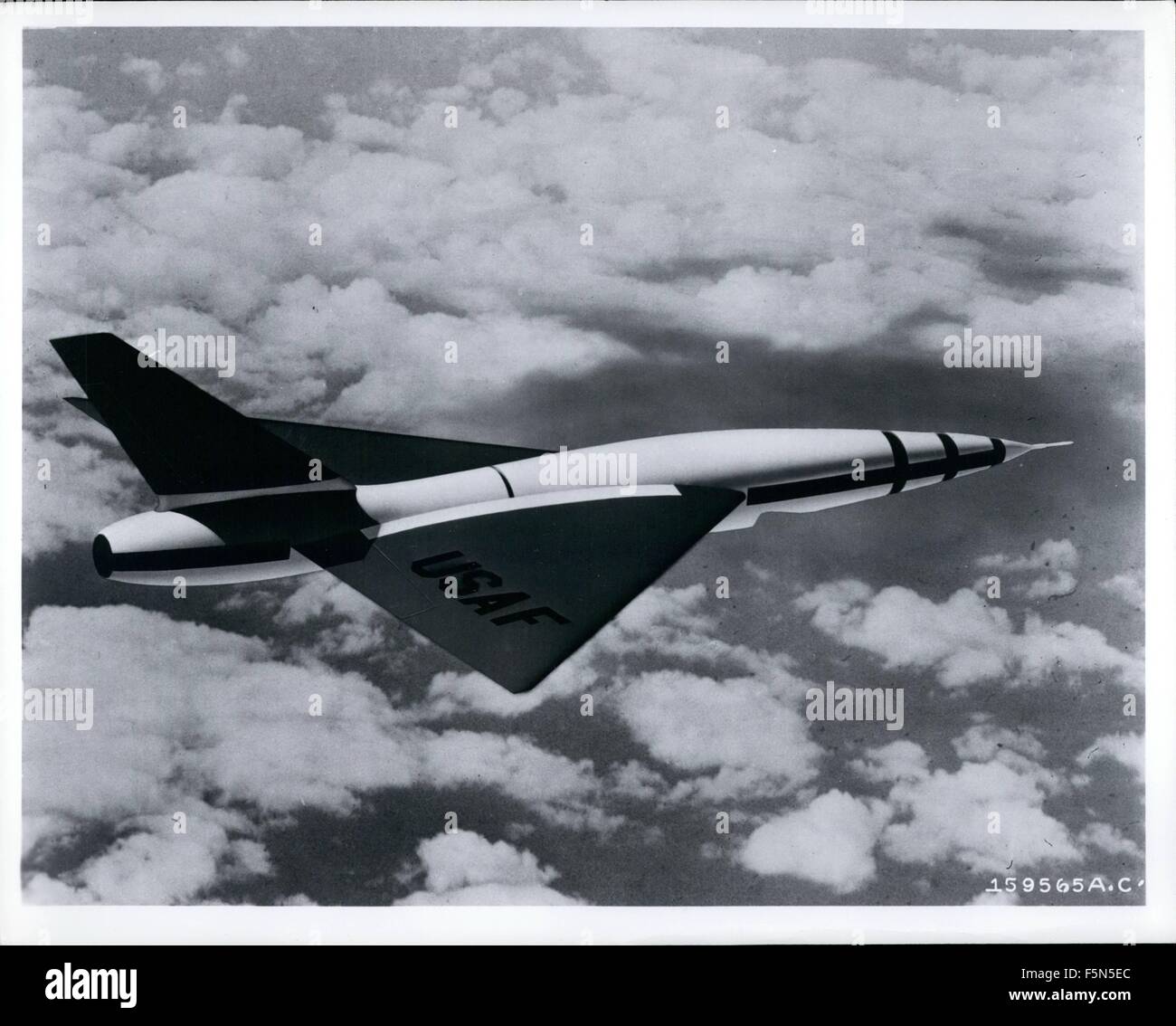 1962 The Air Force SM73 goose missile, under development by