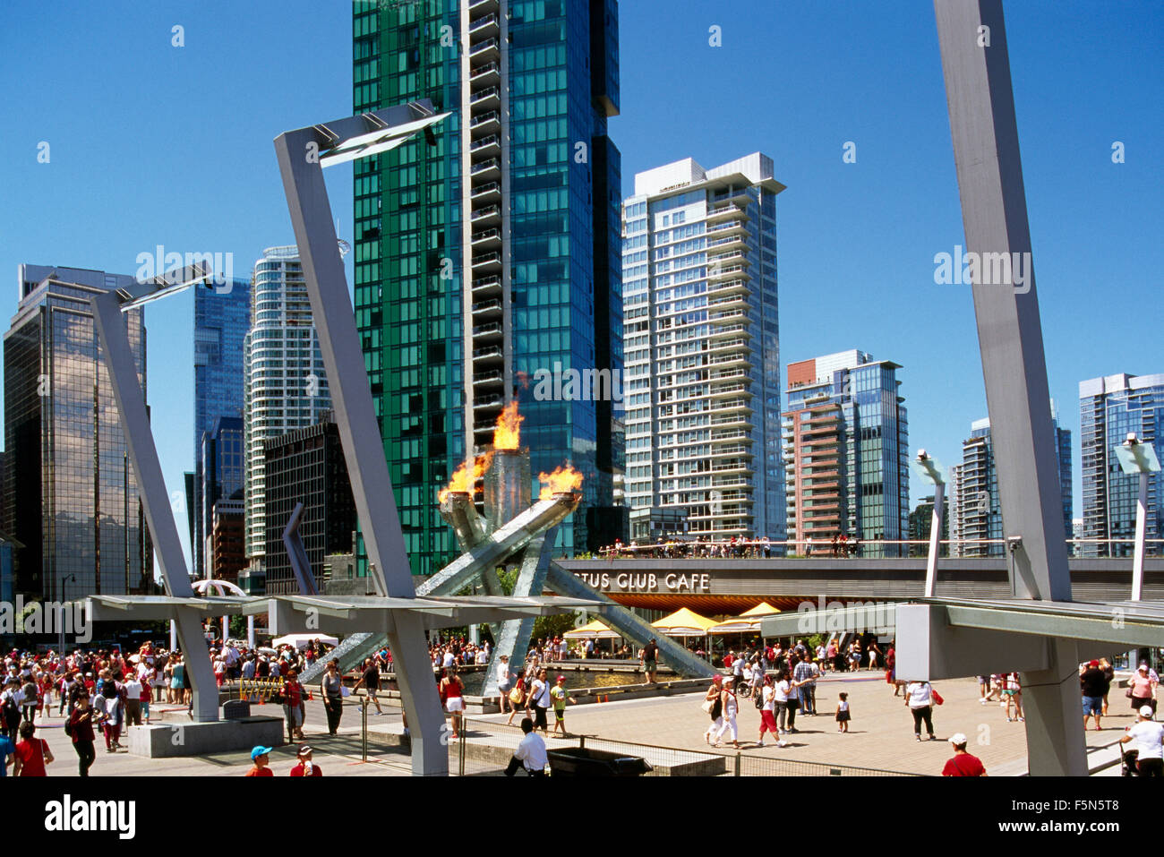 Jack Poole Plaza, Vancouver, BC, British Columbia, Canada Olympic