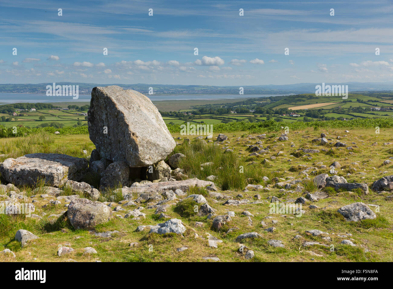 Arthurs Stone neolithic burial ground Cefn Bryn hill The Gower