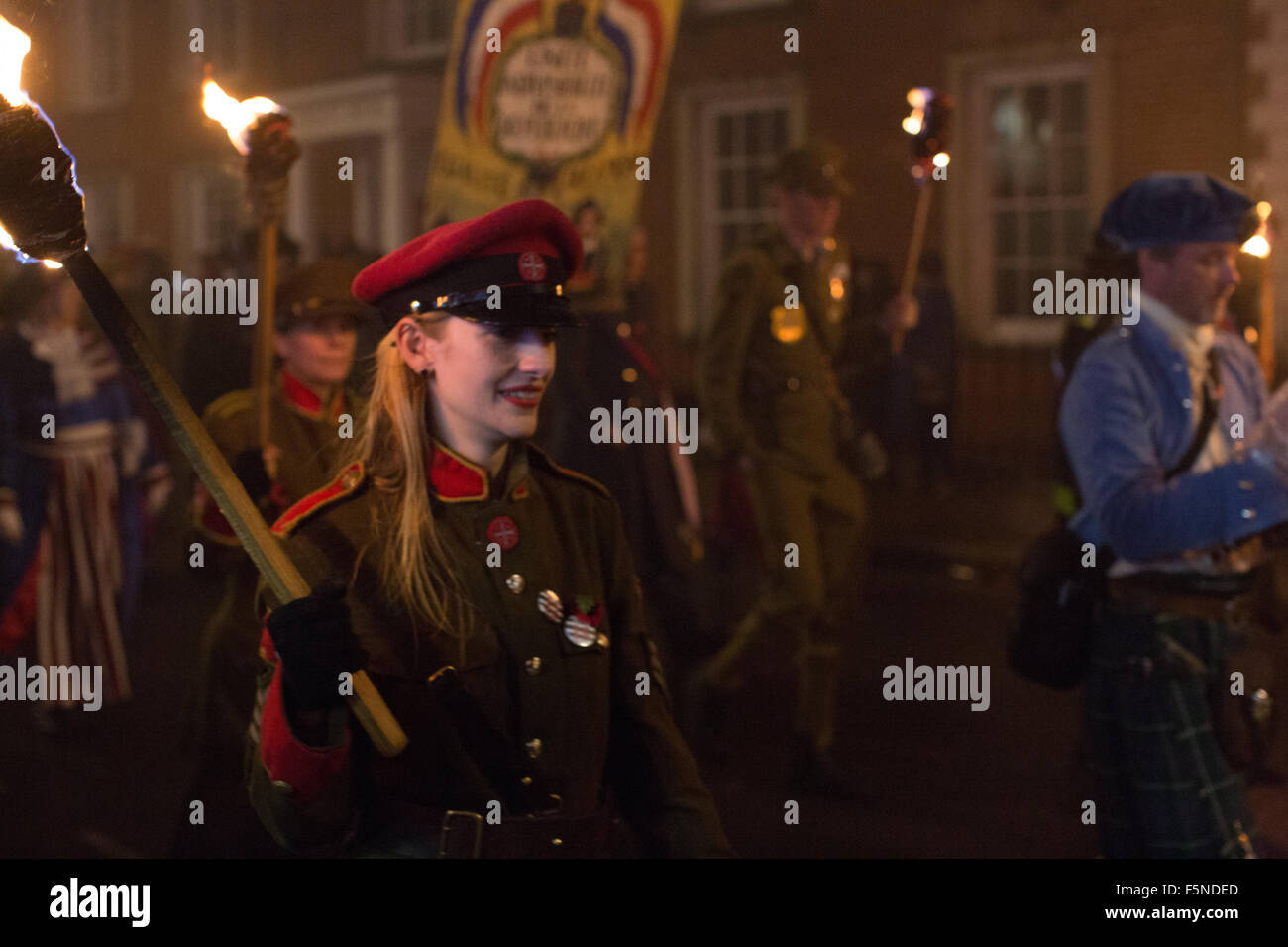 Lewes bonfire night uk hi-res stock photography and images - Alamy