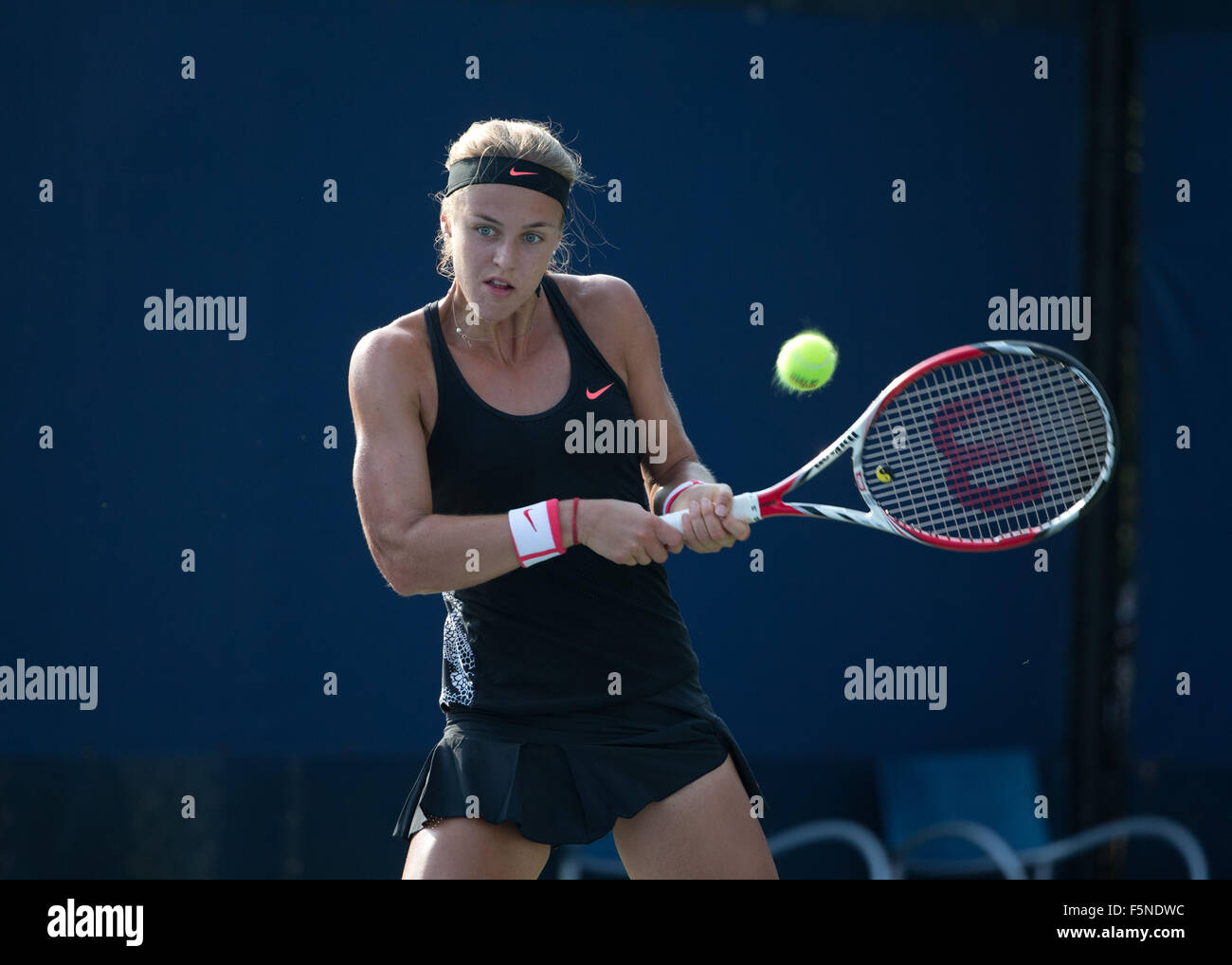 Anna Karolina Schmiedlova (SVK) at the 2015 US Open Flushing Meadows