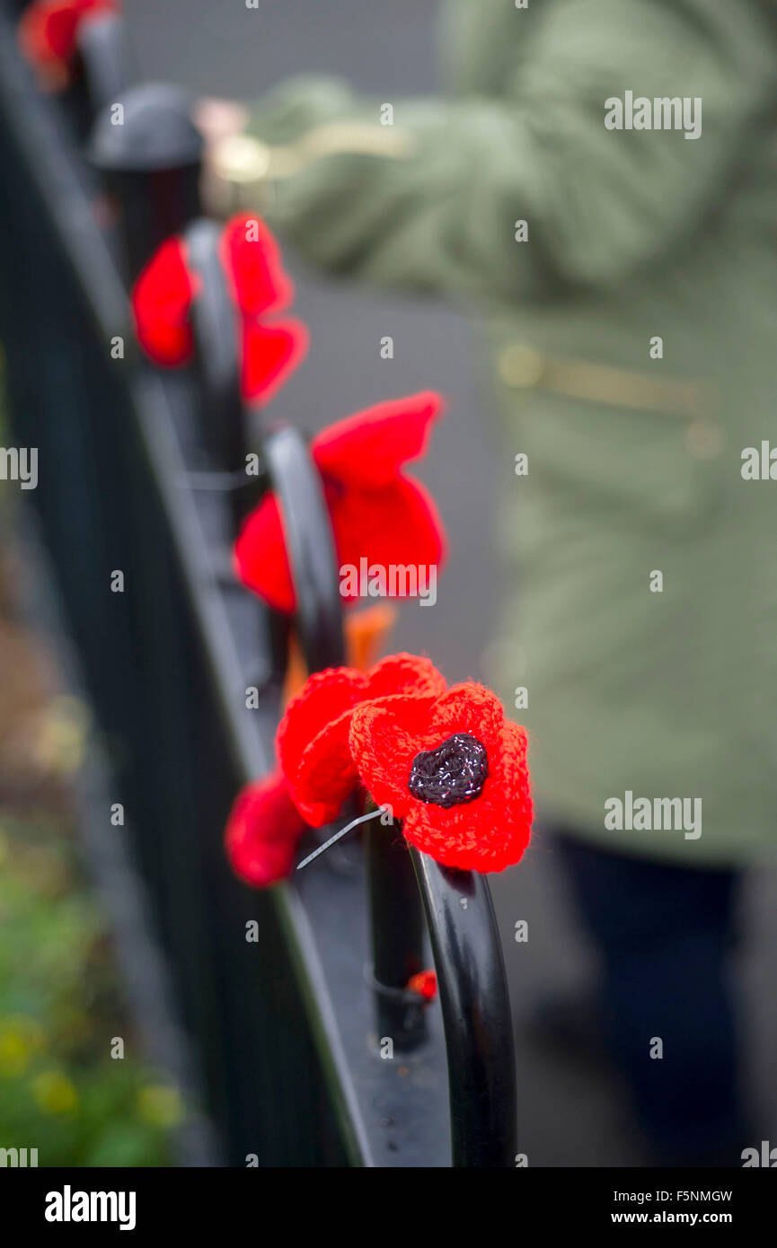 Remembrance Walk Folkestone Stock Photo Alamy
