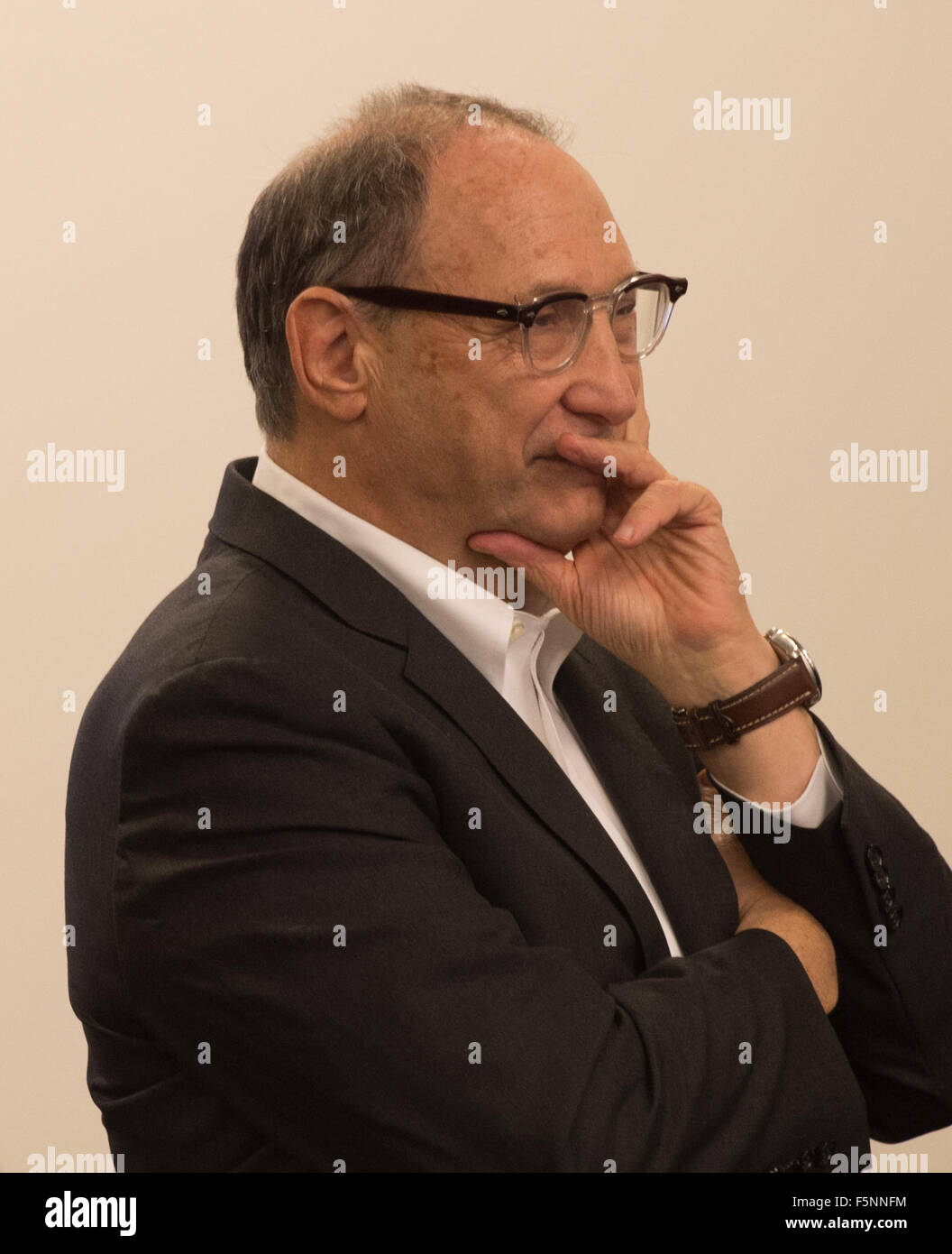 New York, NY, USA. 6th Nov, 2015. BRUCE RATNER looks on as the Brooklyn
