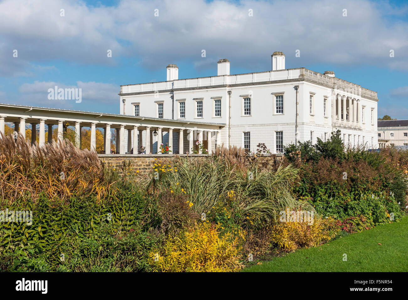 National Maritime Museum Queens House Greenwich Park London Stock Photo
