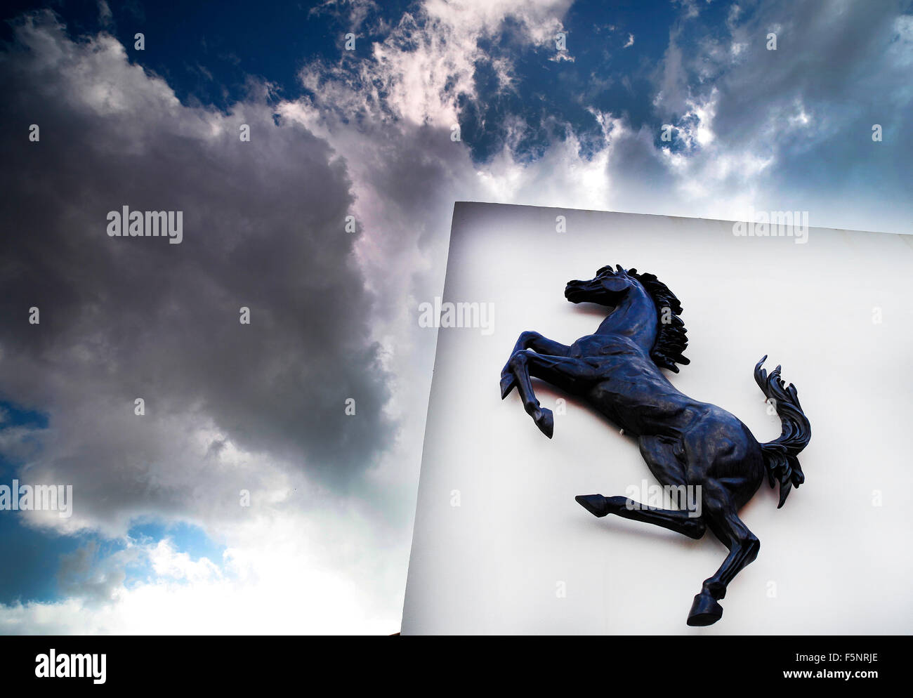 Prancing horse black hi-res stock photography and images - Alamy