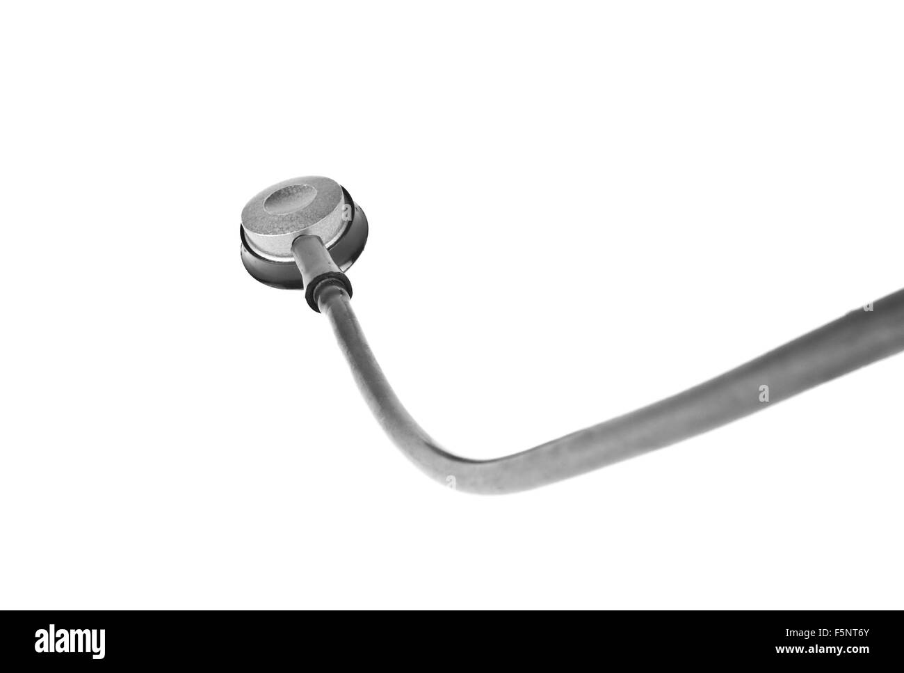 Doctor stethoscope medical care Black and White Stock Photos & Images ...