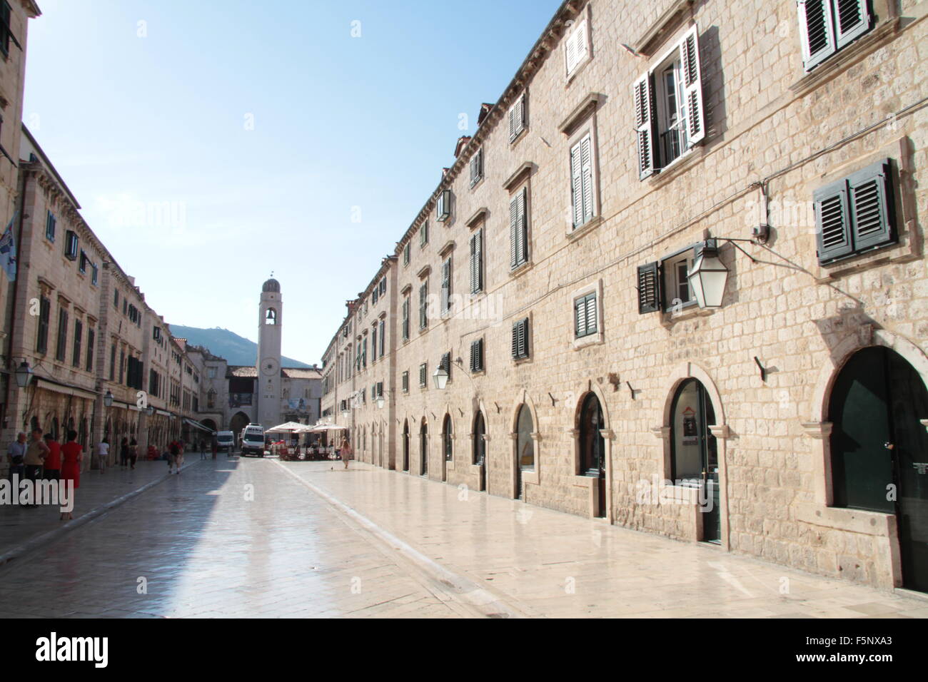 Placa Dubrovnik Stock Photo