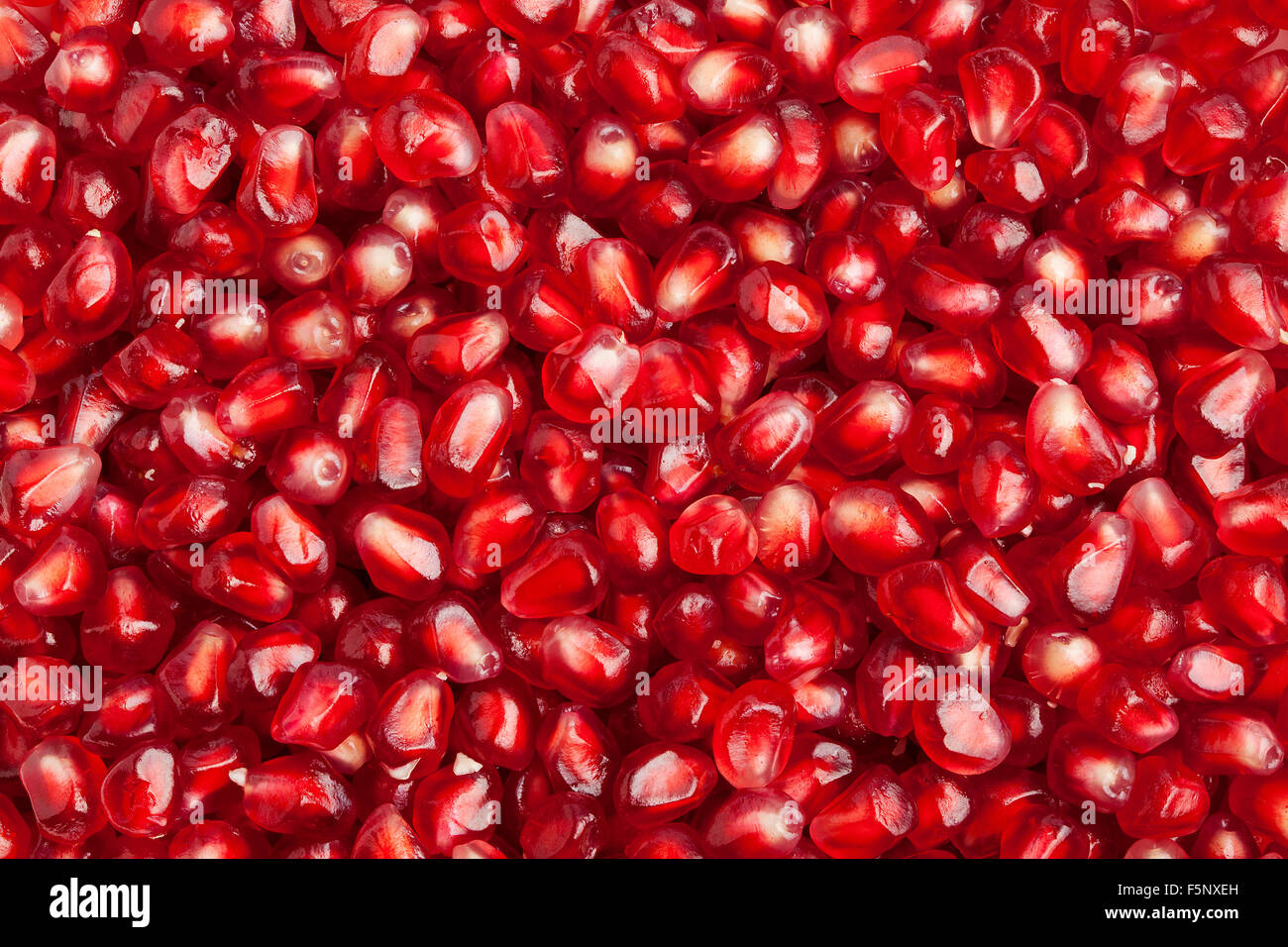pomegranate seeds texture Stock Photo