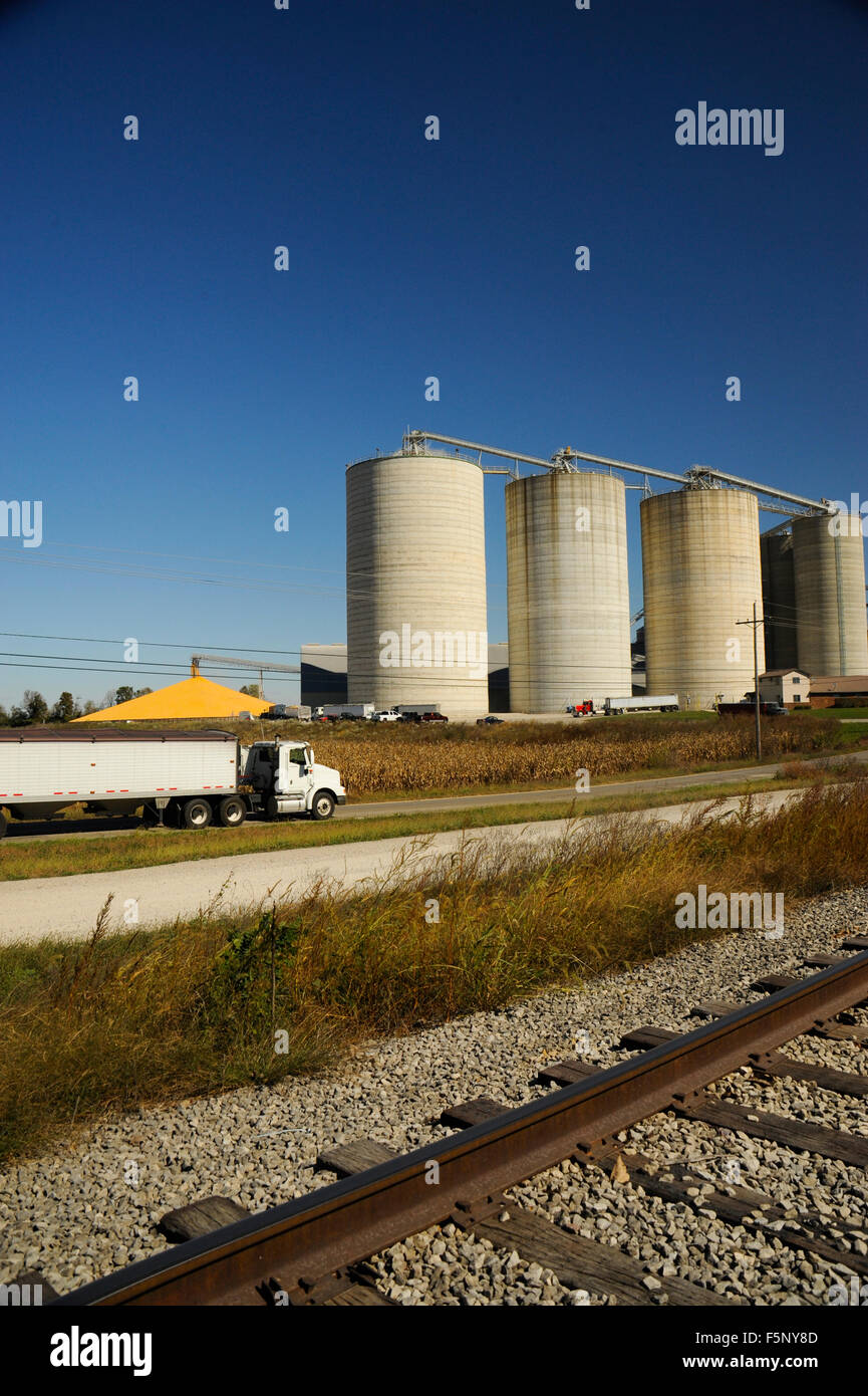 Kokomo Grain Company Inc., Edinburgh, Indiana Stock Photo Alamy
