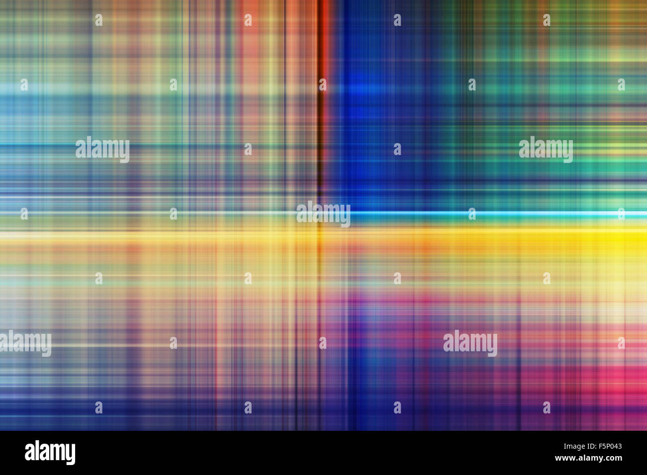 Abstract colorful digital background with blurred stripes intersections, wallpaper pattern Stock Photo