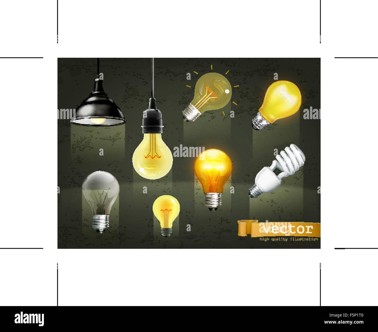 Lightbulb detail Stock Vector Images - Alamy