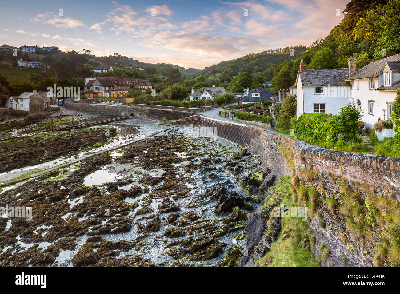 Lee, North Devon, England, United Kingdom, Europe Stock Photo Alamy