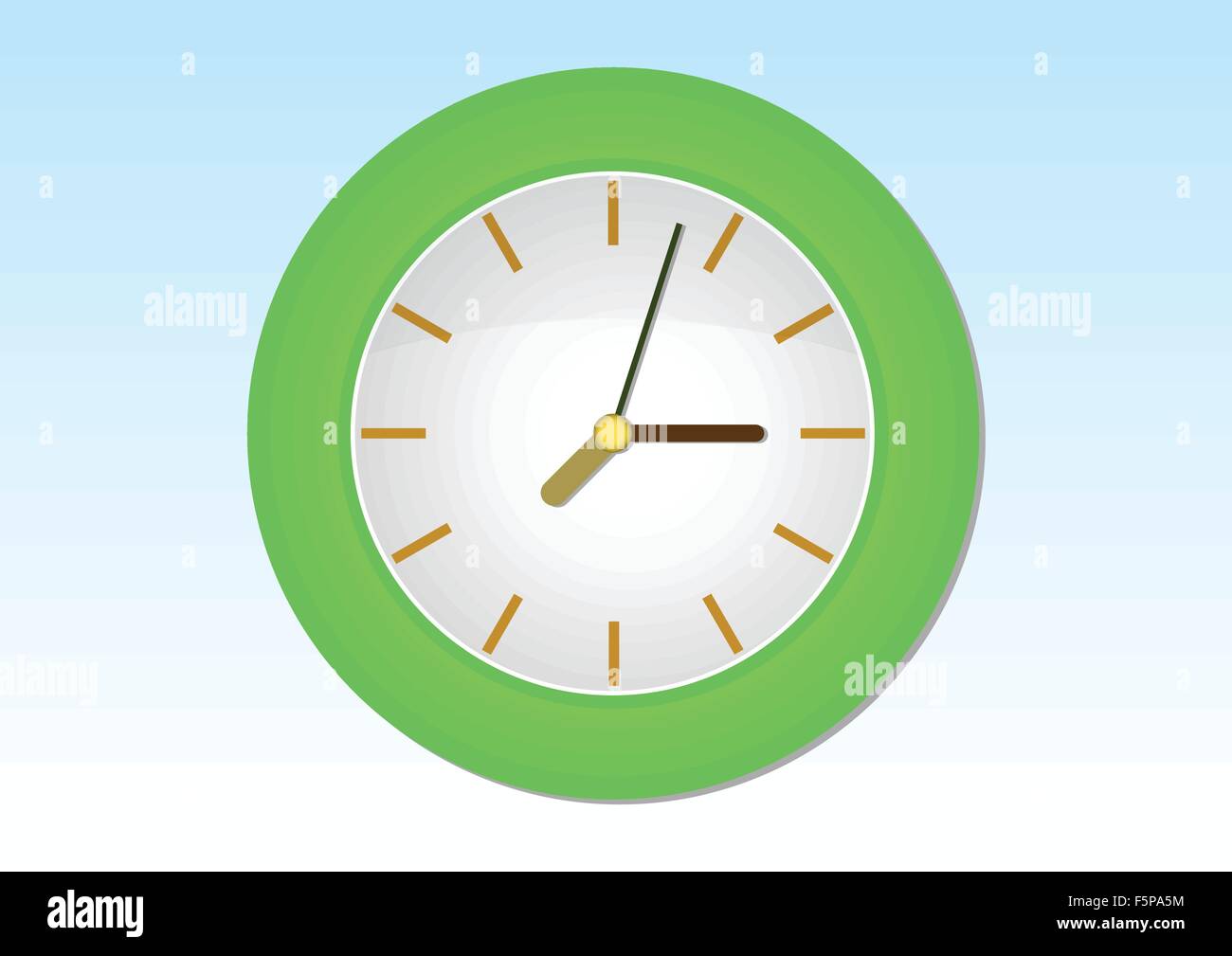 Cartoon wall clock hires stock photography and images Alamy