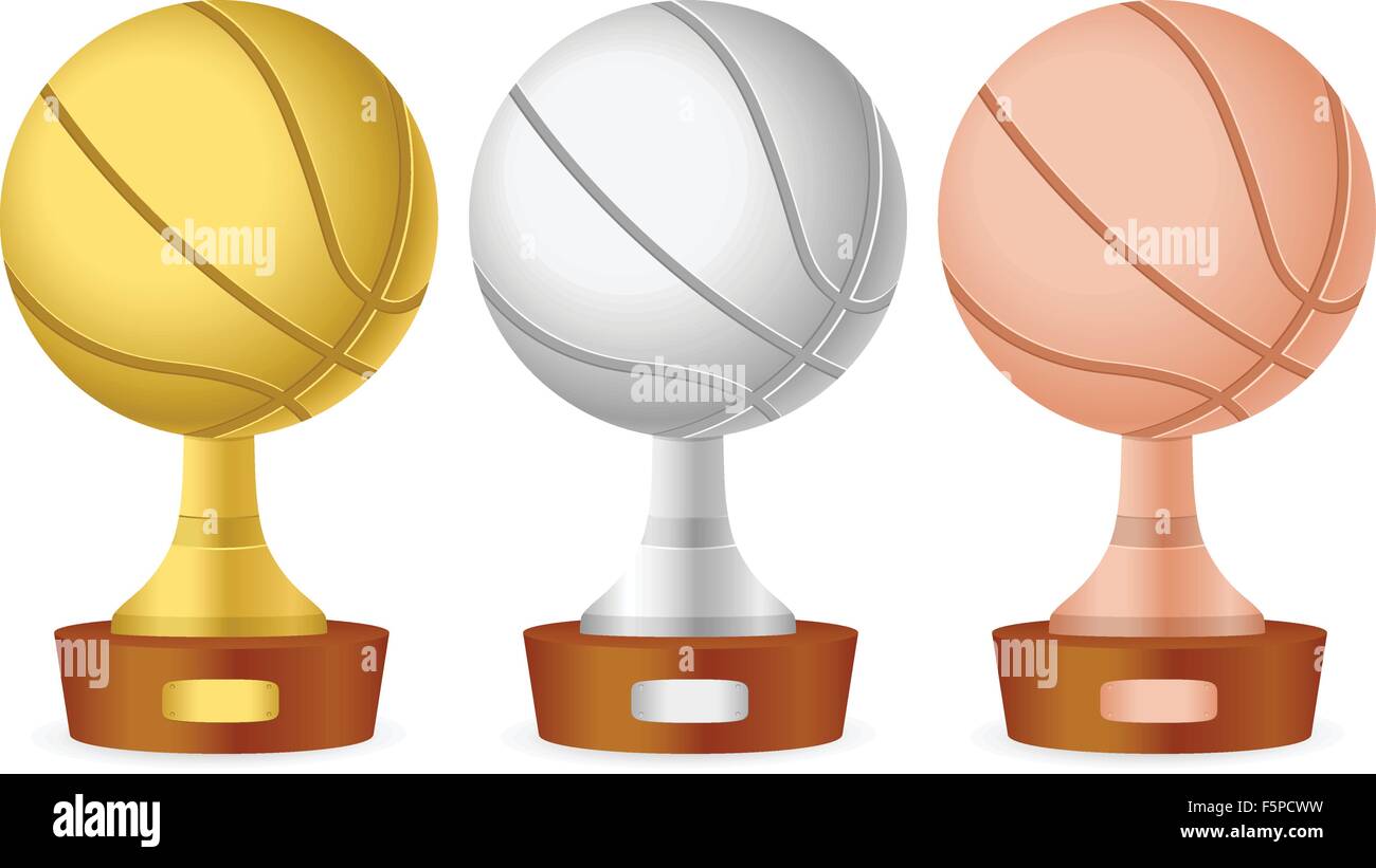Basketball Tournament Trophy Winner Stock Illustration - Download Image Now  - Basketball Trophy, Badge, Basketball - Ball - iStock