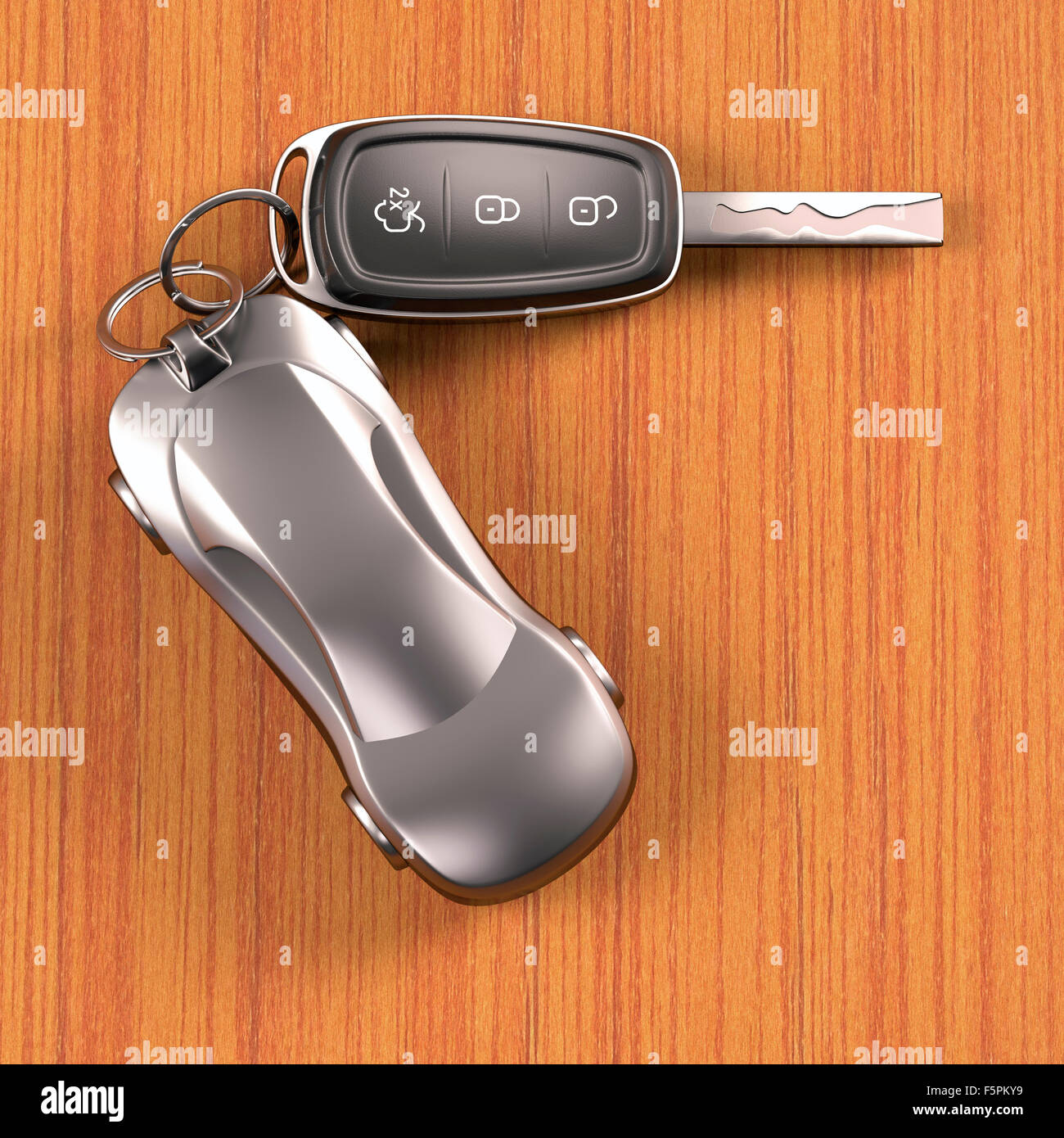 Car key and key ring, studio shot Stock Photo Alamy