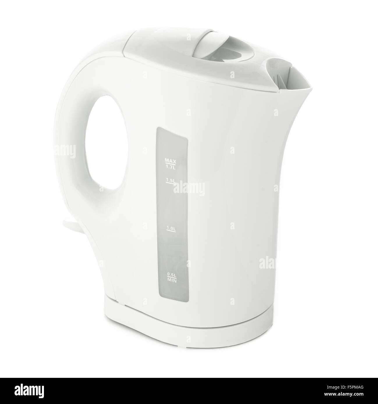 Kettle against a white background. Stock Photo