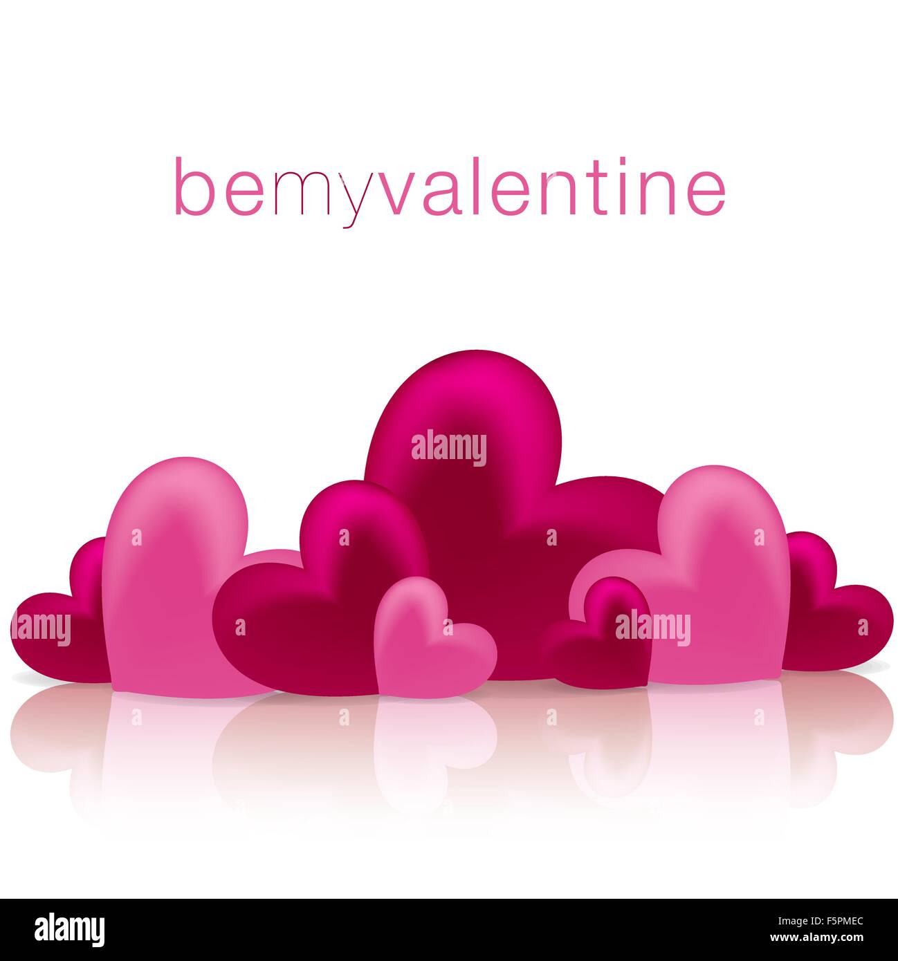 Heart Valentine's Day card in vector format Stock Vector Image & Art ...