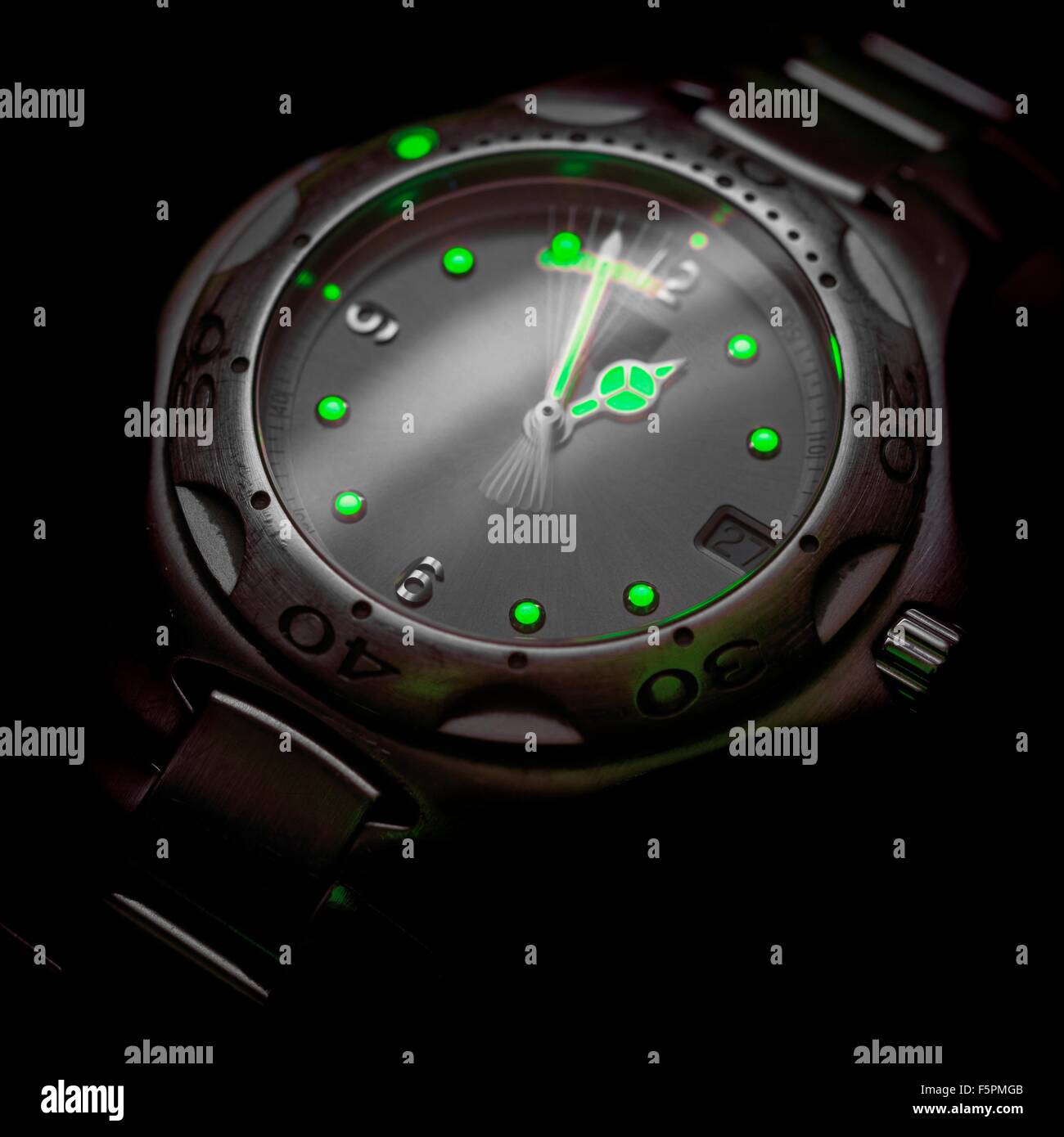 Luminous wristwatch clearance