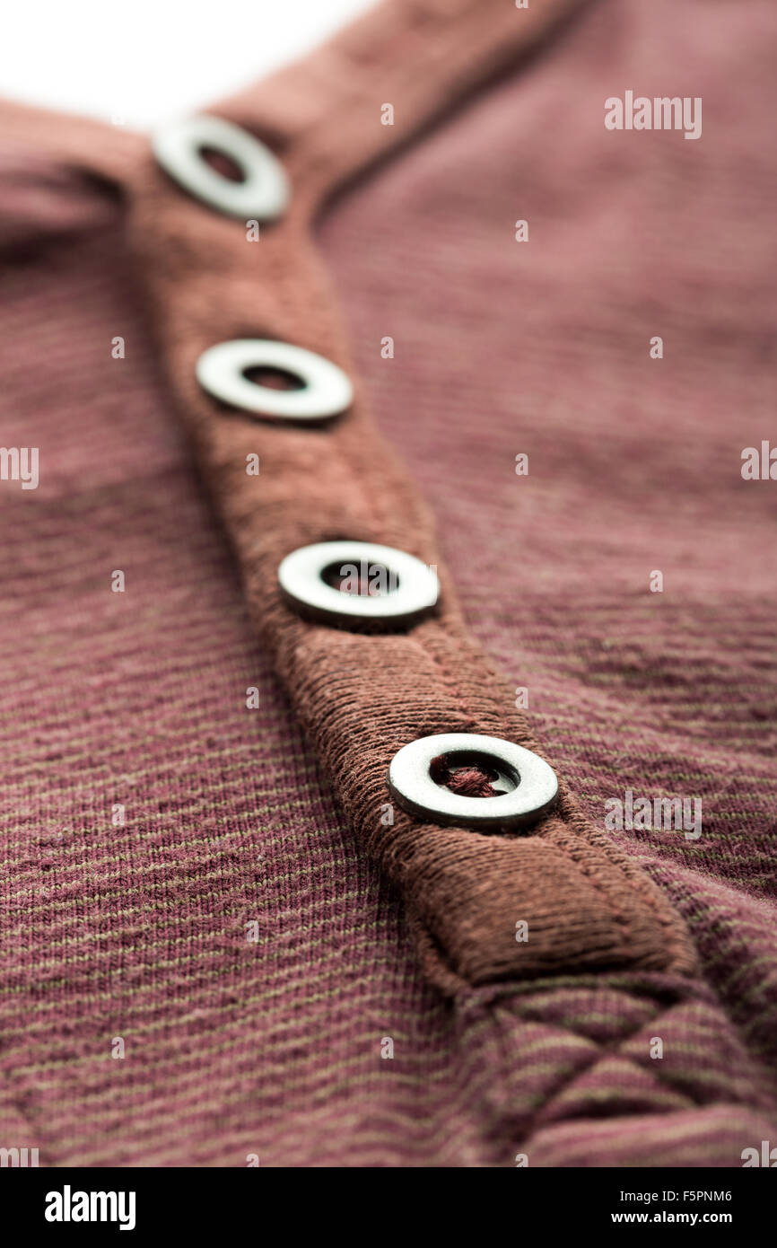 Brown jacket background with buttons Stock Photo - Alamy