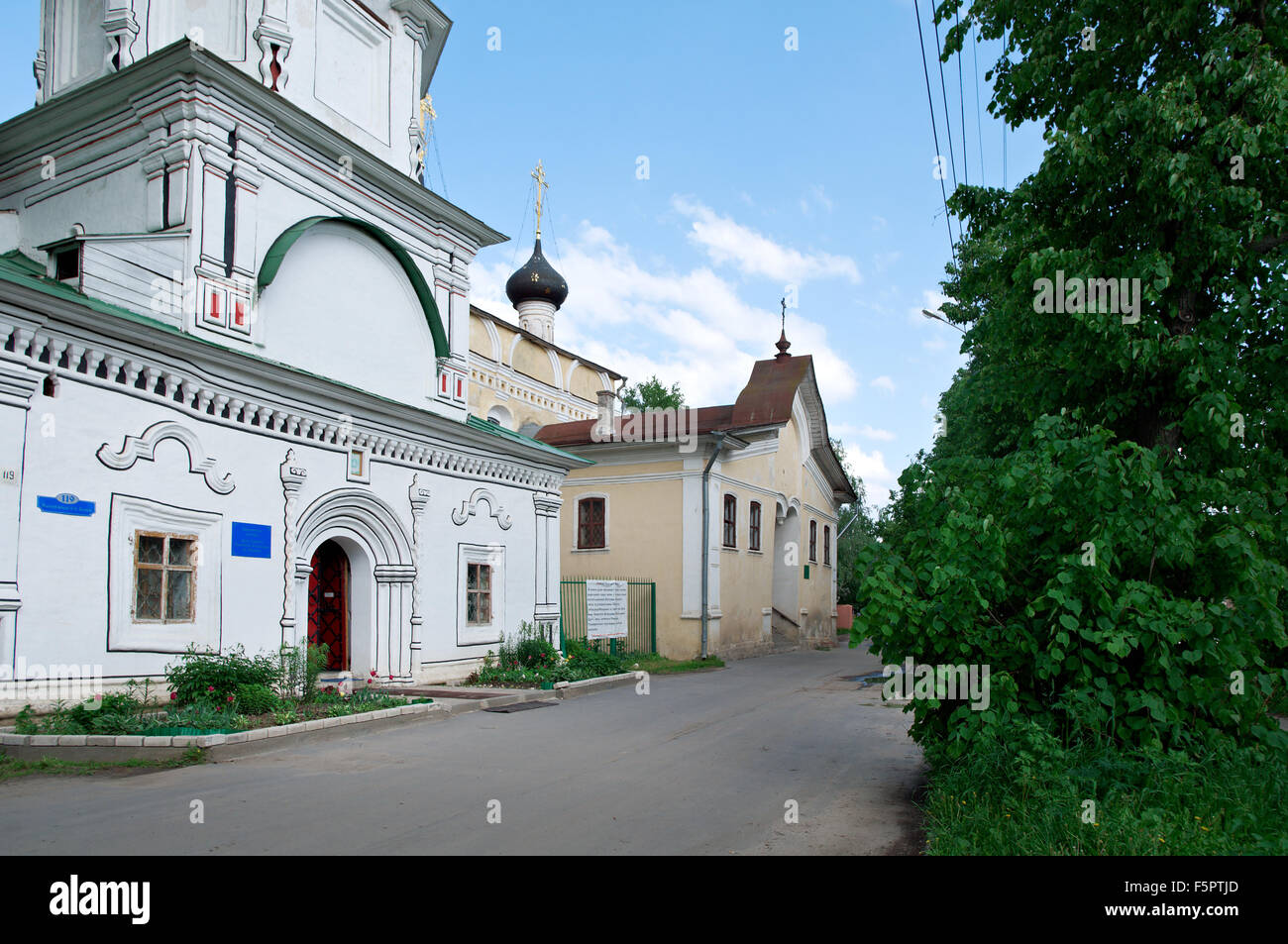 Orthodox old church built. Vologda city, Russia Stock Photo - Alamy