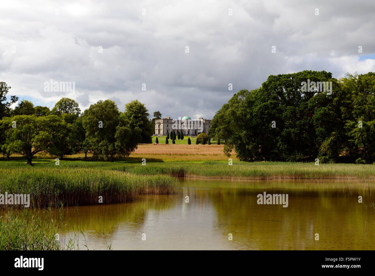 Emo Court Irish neoclassical mansion James Gandon Earl of Portarlington House estate RM Ireland