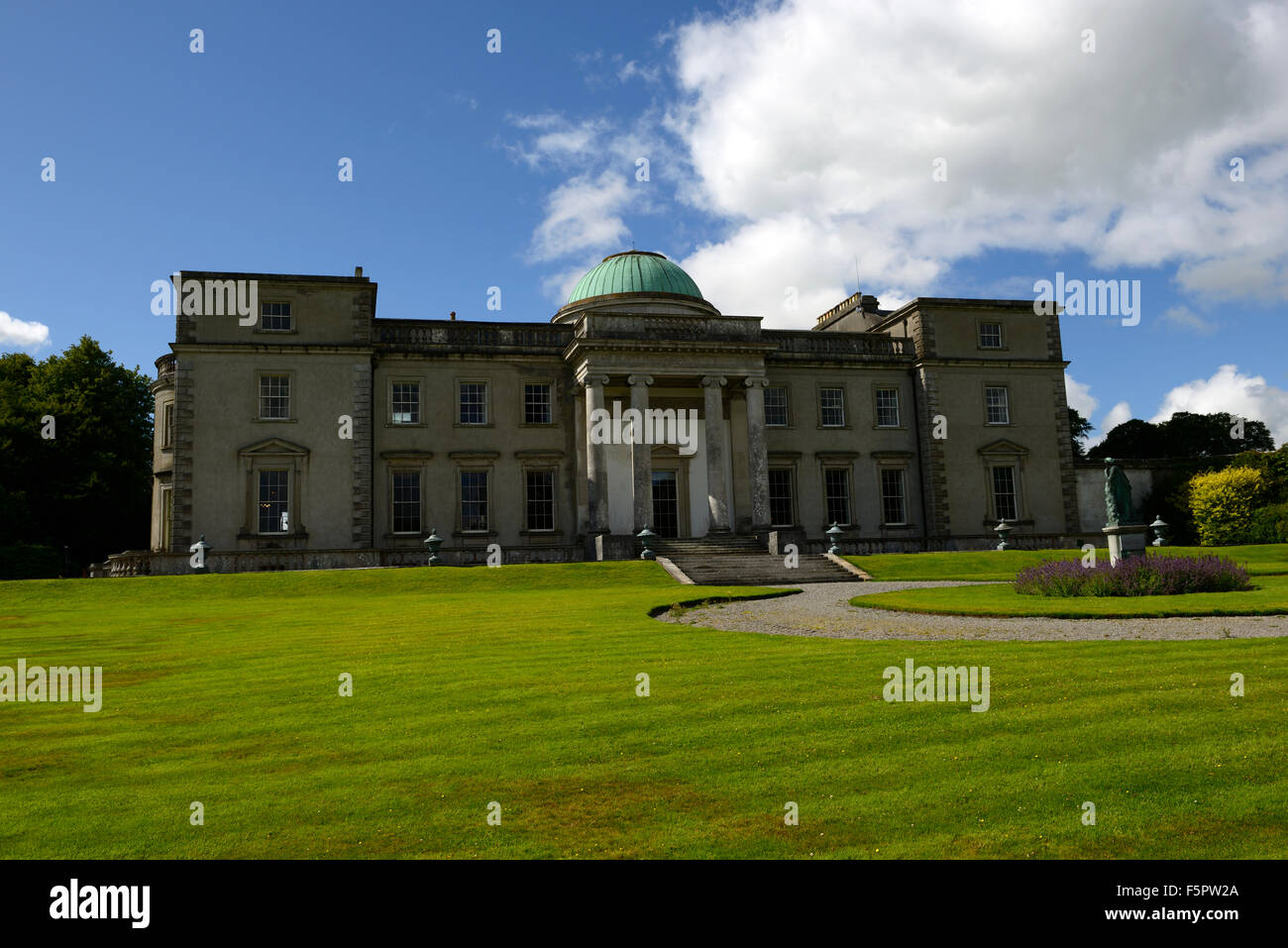 Emo Court Irish neoclassical mansion James Gandon Earl of Portarlington House estate RM Ireland