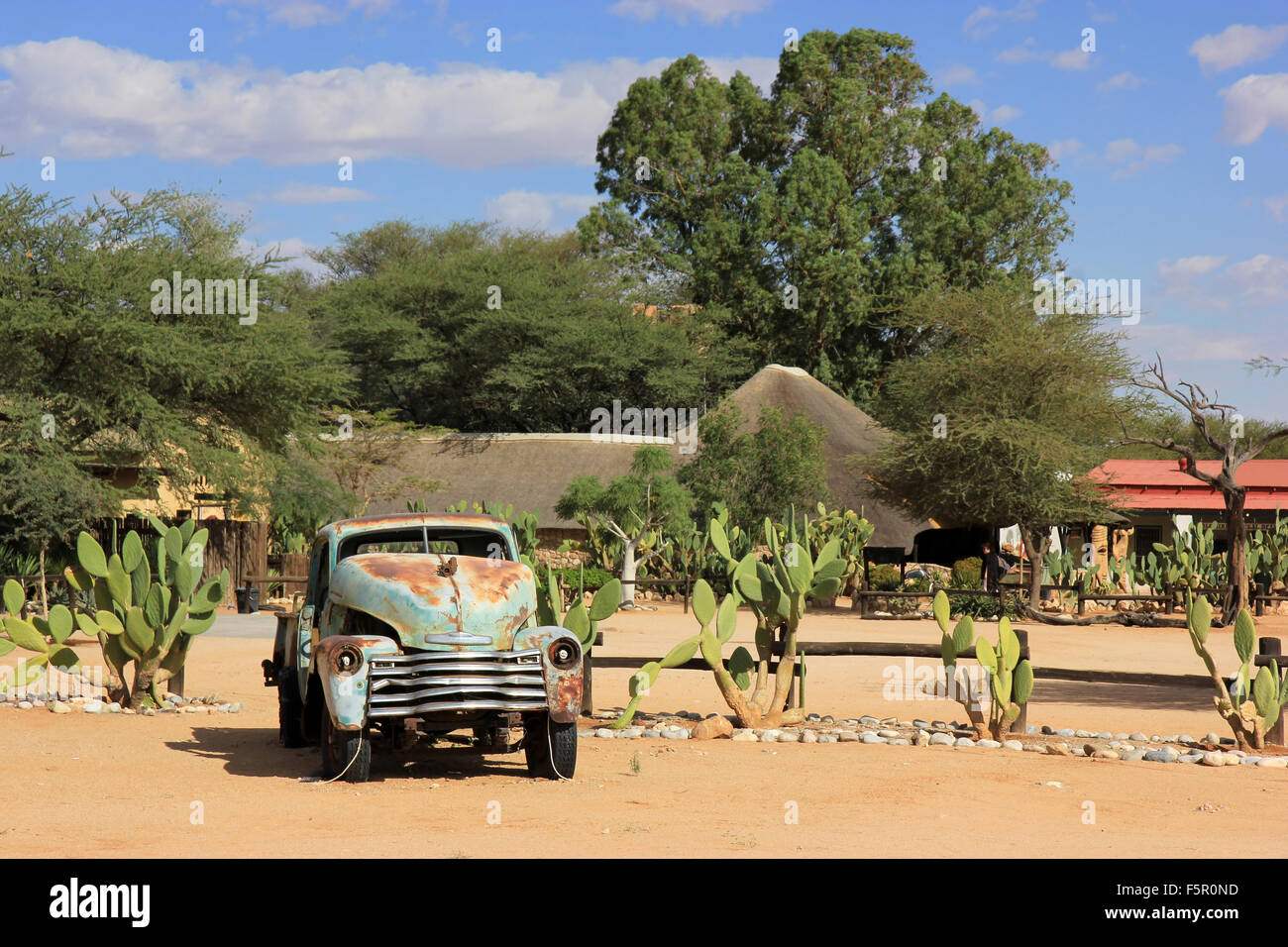 Old abandoned car in the Solitaire village, Namibia Stock Photo - Alamy
